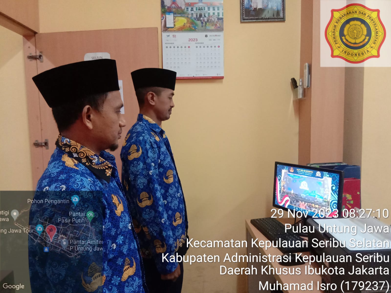 Pelaksanaan Upacara HUT KORPRI Ke 52 Tahun