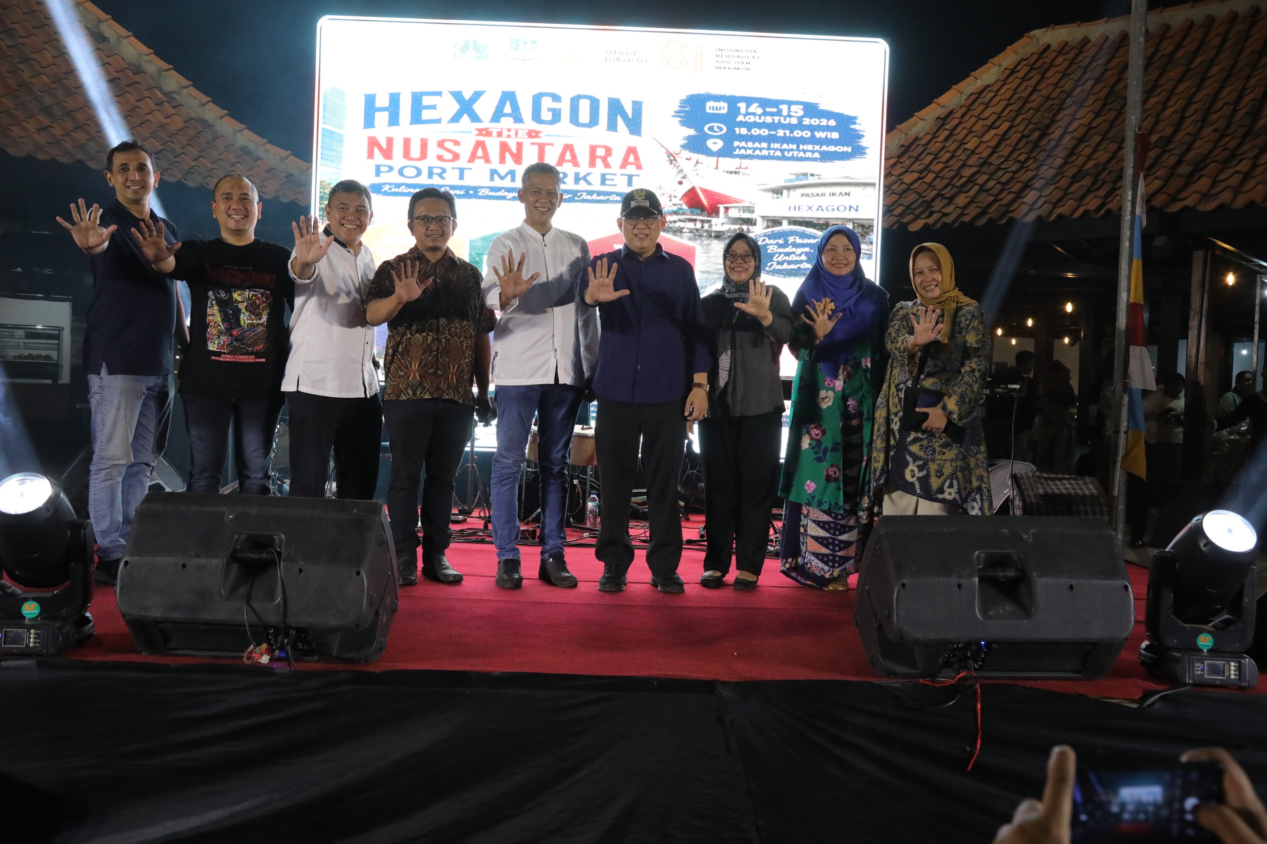 Fredy Setiawan Dorong Pasar Hexagon Jadi Destinasi Wisata dan Penggerak Ekonomi Kreatif Jakarta Utara 1
