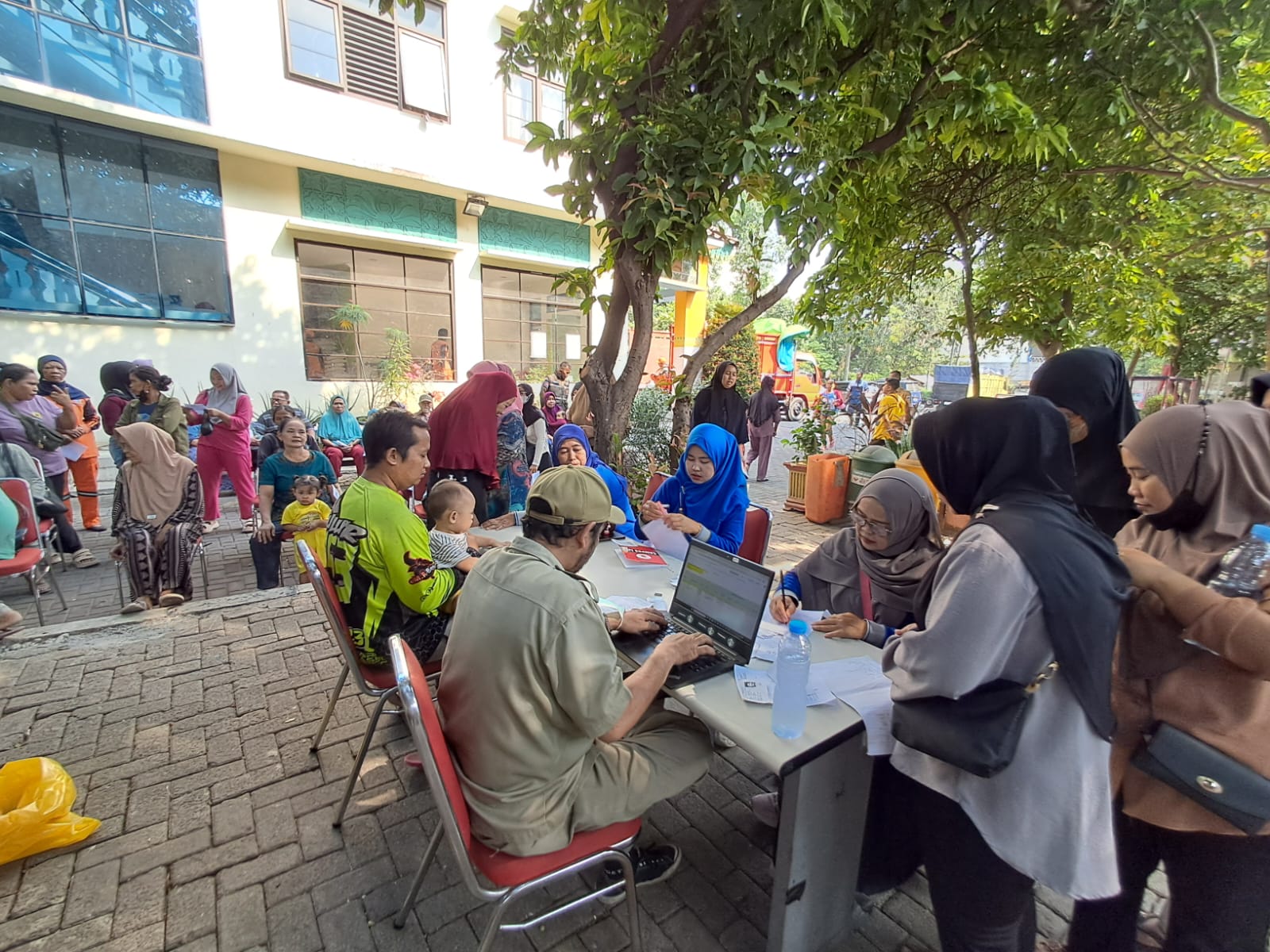 Kegiatan Cek Kesehatan Gratis di Kelurahan Kapuk Muara 1
