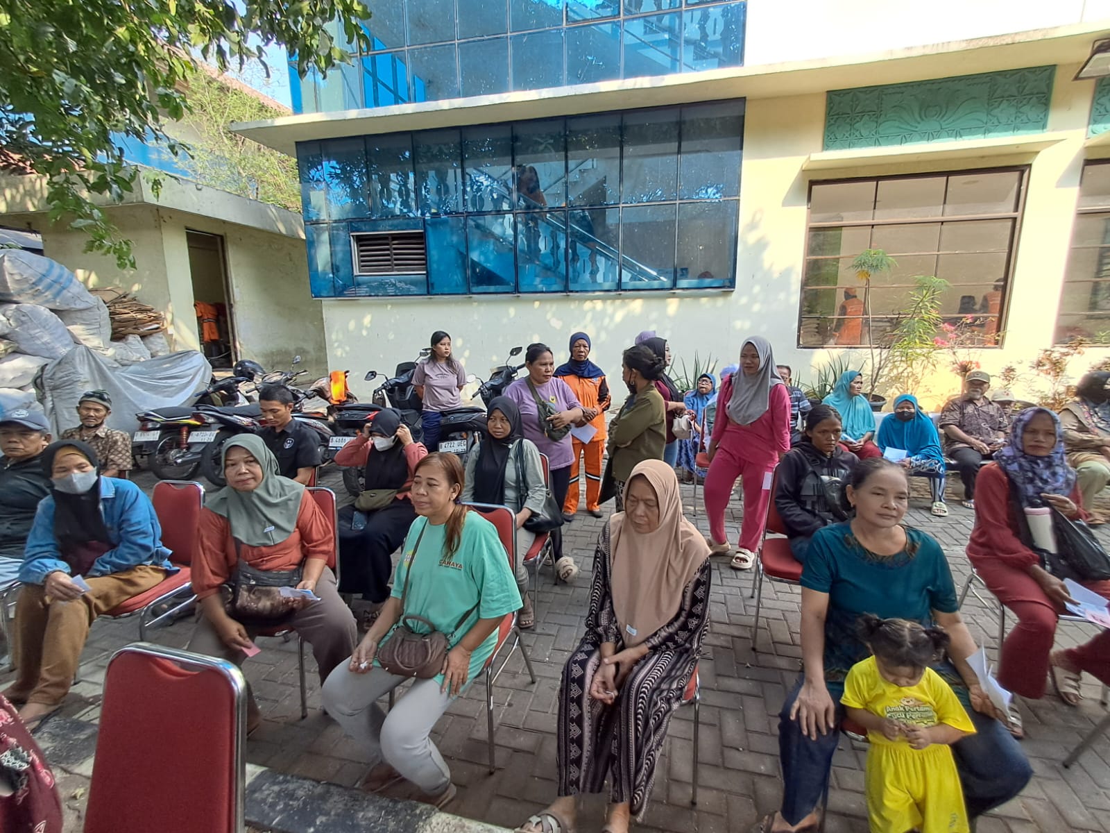 Kegiatan Cek Kesehatan Gratis di Kelurahan Kapuk Muara 2