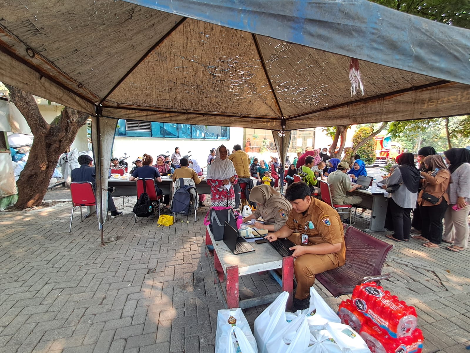 Kegiatan Cek Kesehatan Gratis di Kelurahan Kapuk Muara 3