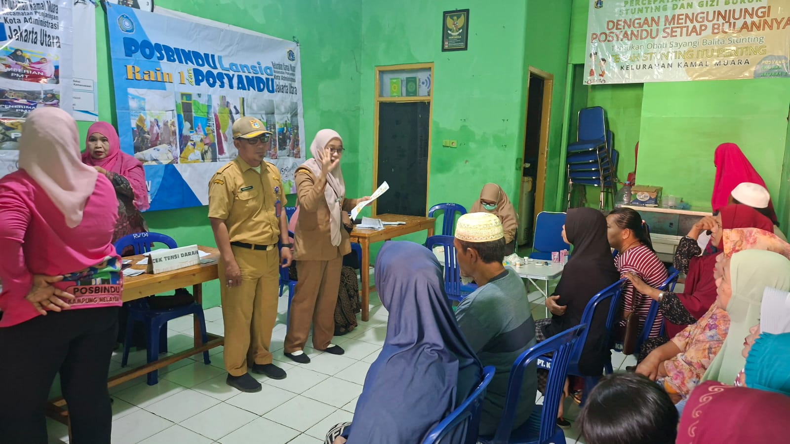 Posbindu RAIN 1 dan RAIN 2 Perkuat Edukasi Kesehatan Warga RW 04 Kamal Muara 6