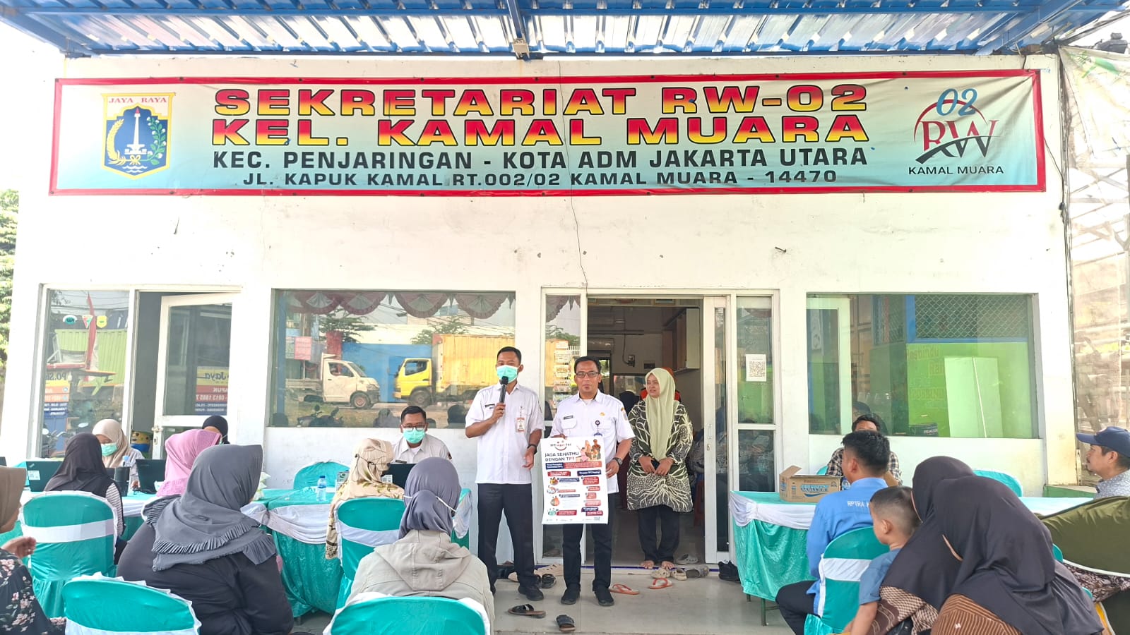 Perkuat Deteksi Dini, Monitoring TBC Terintegrasi CKG Digelar di RW 02 Kamal Muara 3