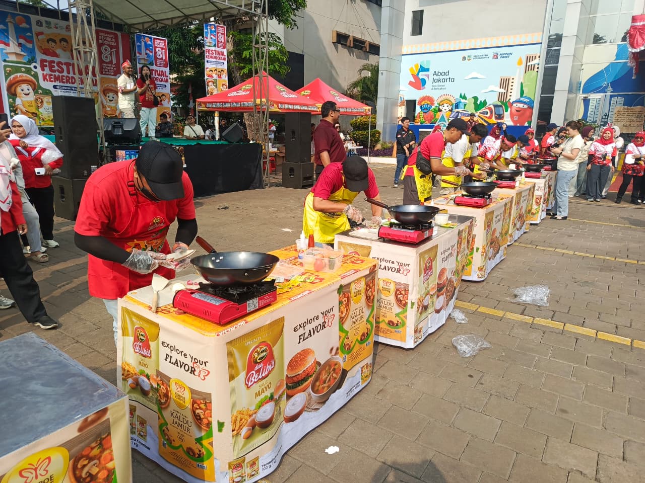 Semarak HUT ke-81 RI, Kelurahan Kamal Muara Meriahkan Festival Kemerdekaan Kecamatan Penjaringan 3