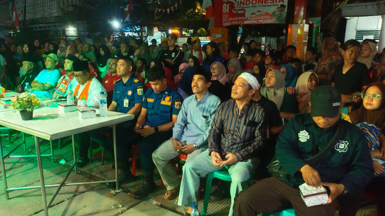 Semarak Kemerdekaan Menguatkan Kebersamaan, Lurah Kamal Muara Hadiri Gebyar Semarak Kemerdekaan di RW 01 2