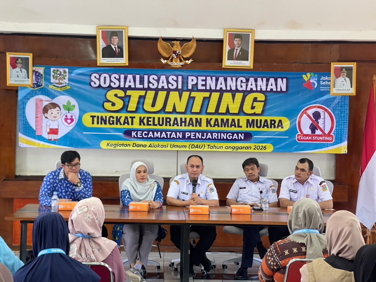 Perkuat Sinergi Lintas Sektor, Kelurahan Kamal Muara Gelar Sosialisasi Penanganan Stunting 5