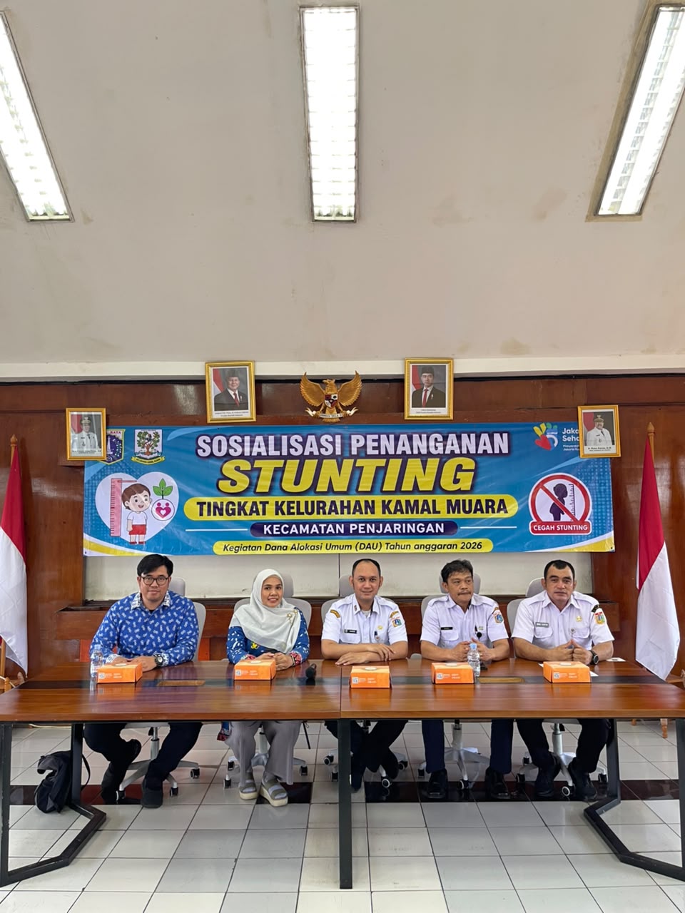 Perkuat Sinergi Lintas Sektor, Kelurahan Kamal Muara Gelar Sosialisasi Penanganan Stunting 4