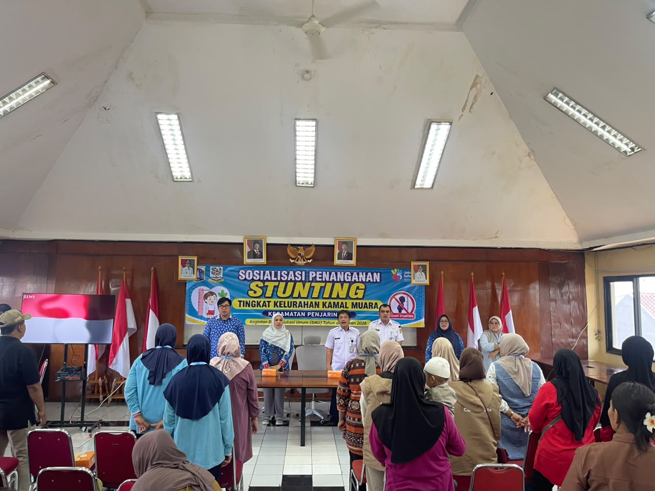 Perkuat Sinergi Lintas Sektor, Kelurahan Kamal Muara Gelar Sosialisasi Penanganan Stunting 1