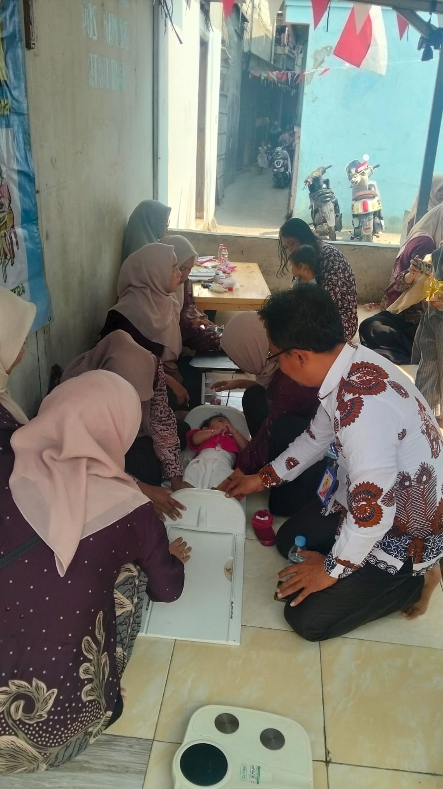 Perkuat Layanan Kesehatan Masyarakat, Kelurahan Kamal Muara Monitoring Posyandu BAWAL 1 di RW 01 1