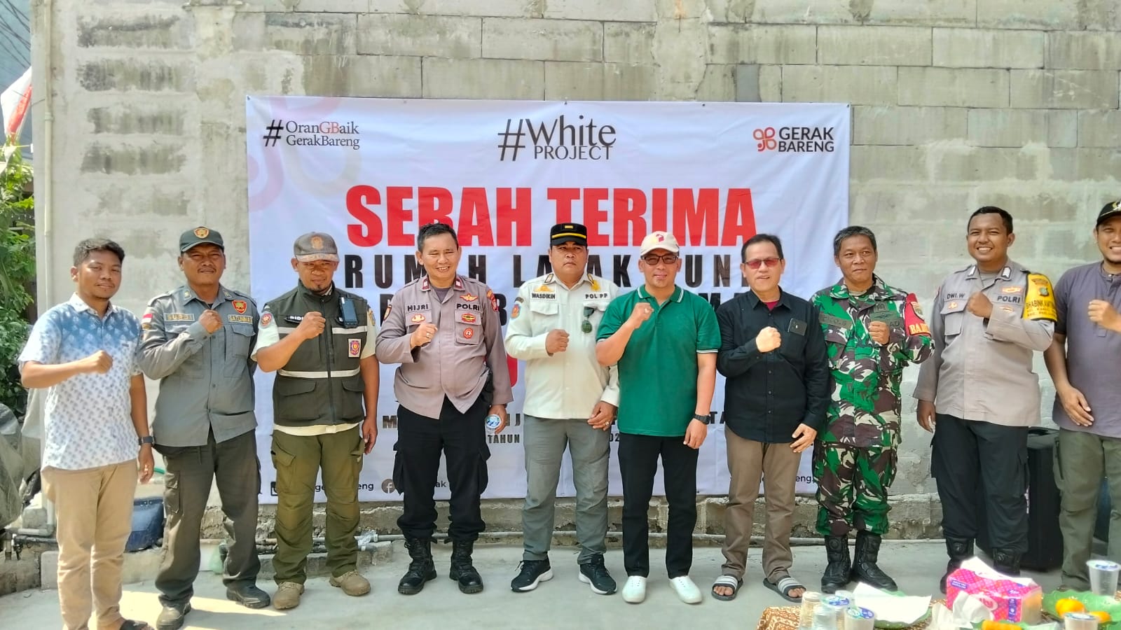 Kolaborasi Kebaikan Hadirkan Rumah Layak Huni bagi Warga Kamal Muara ,Yayasan Gerak Bareng Serahkan Rumah dan Perabotan Rumah Tangga kepada Ibu Asiah di RT 06/RW 04 2