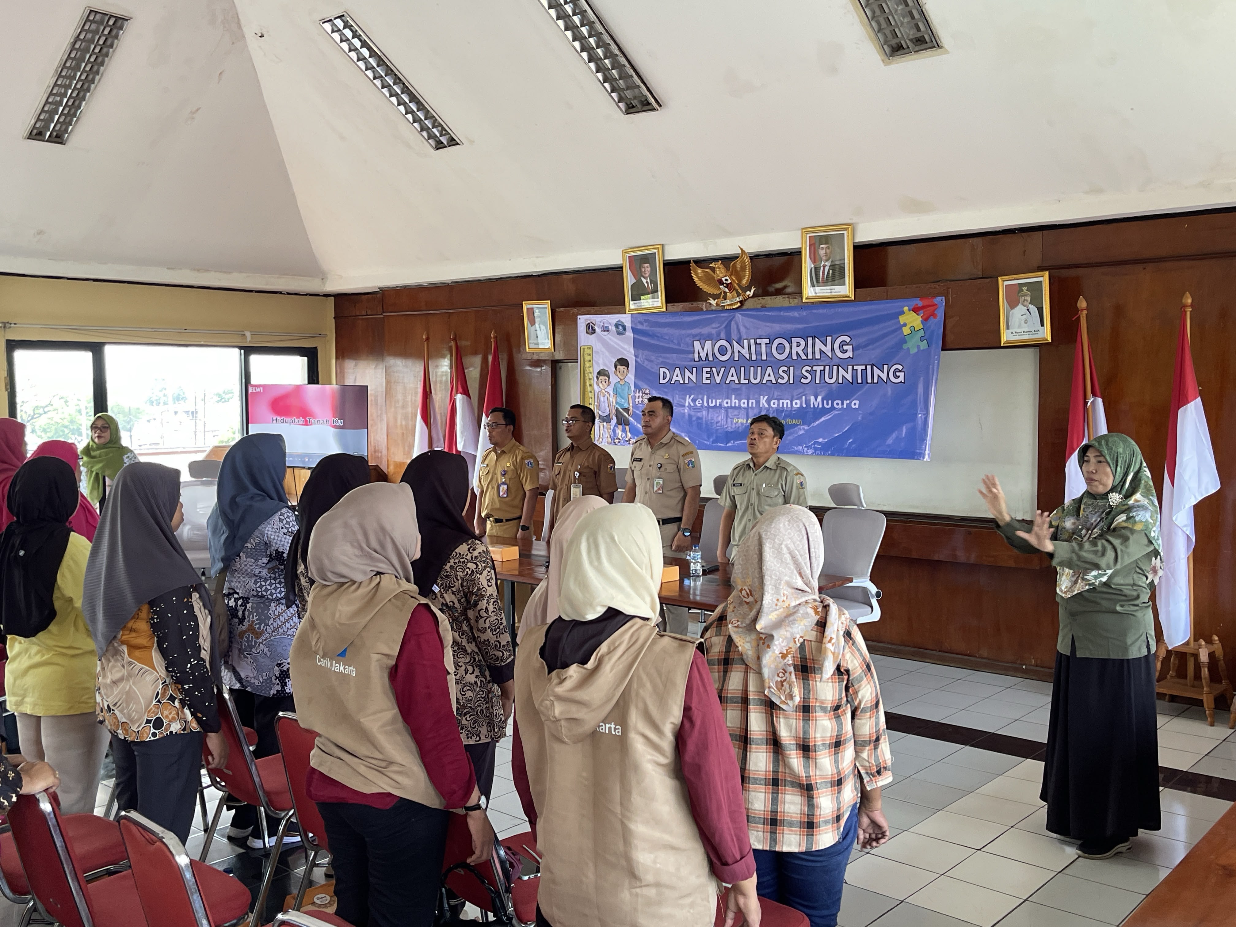 Perkuat Sinergi Penanganan Stunting, Kelurahan Kamal Muara Gelar Monitoring dan Evaluasi Tingkat Kelurahan 1