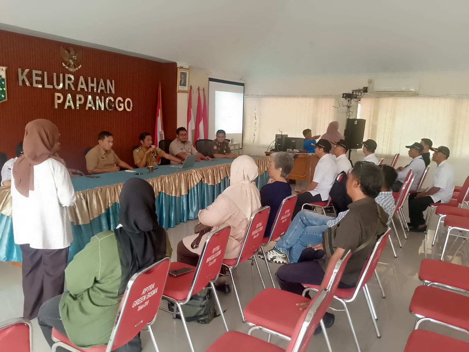 Kelurahan Papanggo Gelar Monitoring dan Evaluasi Sensus Ekonomi Nasional 2