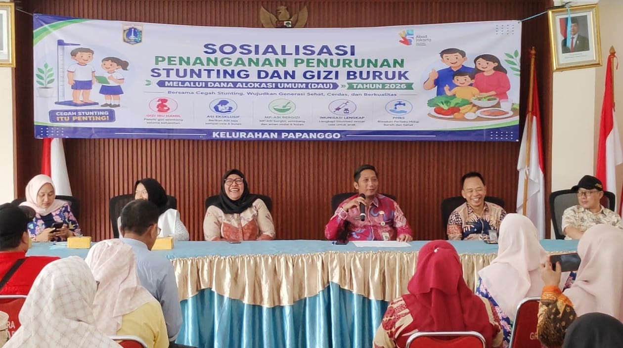 Kelurahan Papanggo Gelar Sosialisasi Penanganan Penurunan Stunting dan Gizi Buruk 4