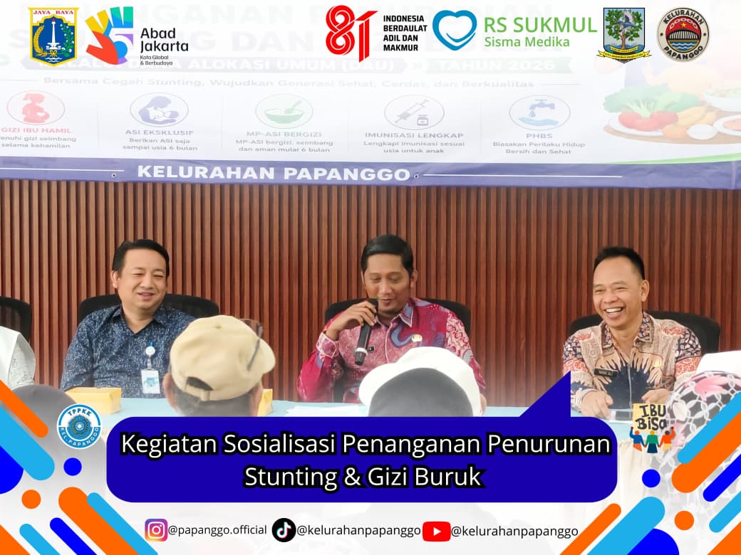 Kelurahan Papanggo Gelar Sosialisasi Penanganan Penurunan Stunting dan Gizi Buruk 5