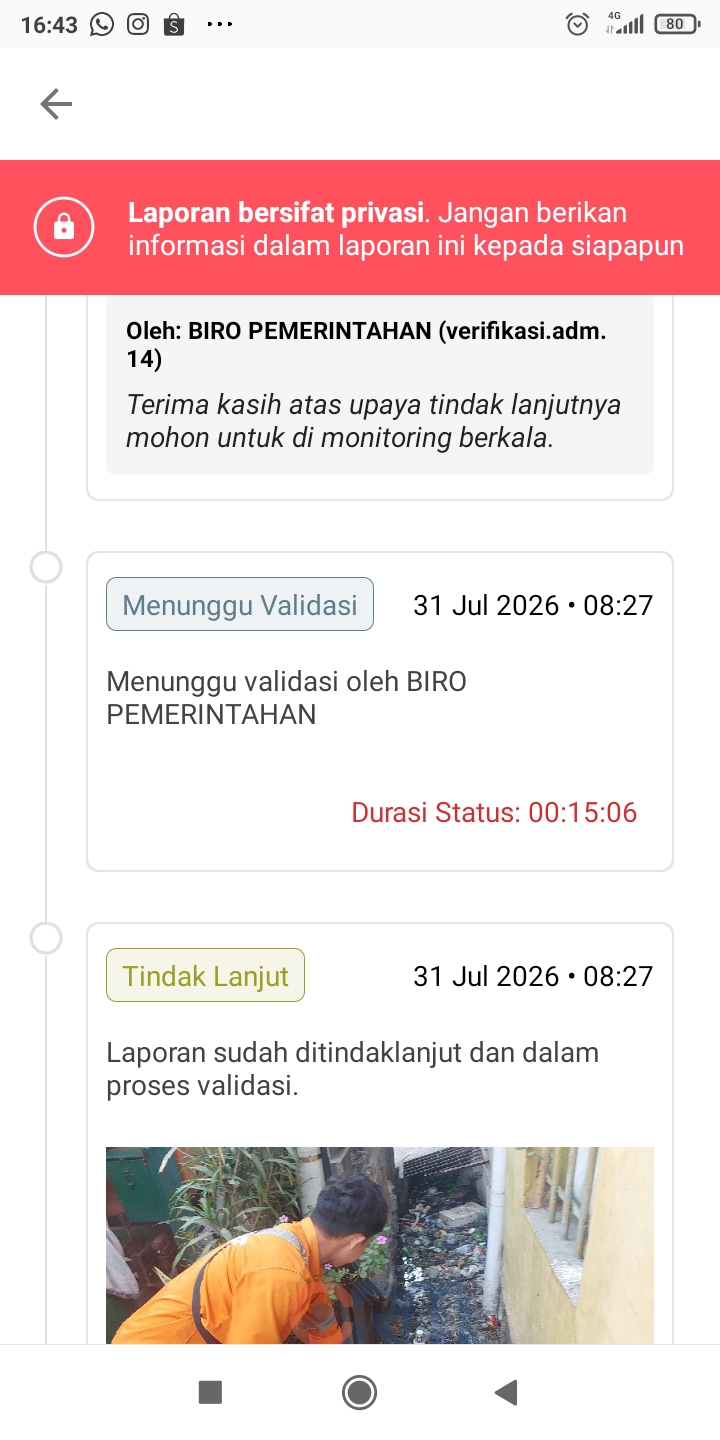 Tanggap Aduan Warga, Kelurahan Papanggo Tindaklanjuti 93 Laporan 2