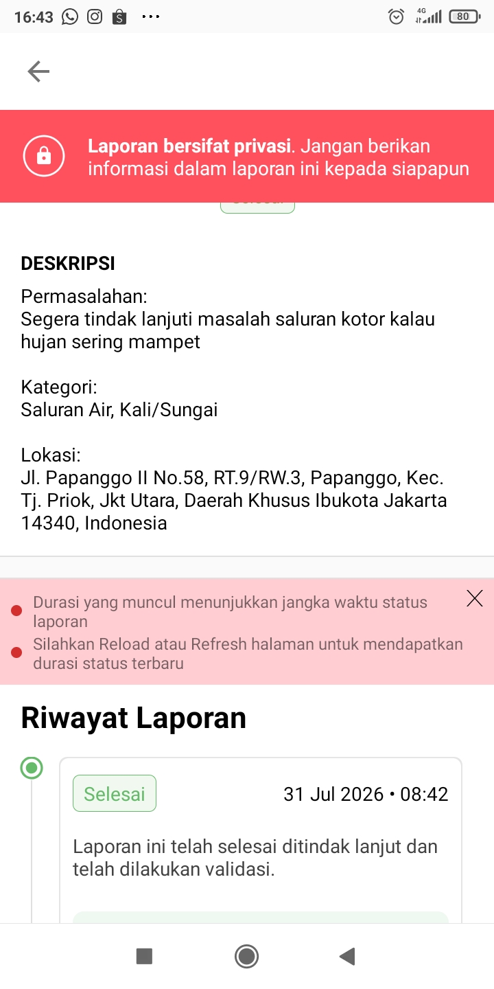Tanggap Aduan Warga, Kelurahan Papanggo Tindaklanjuti 93 Laporan 1