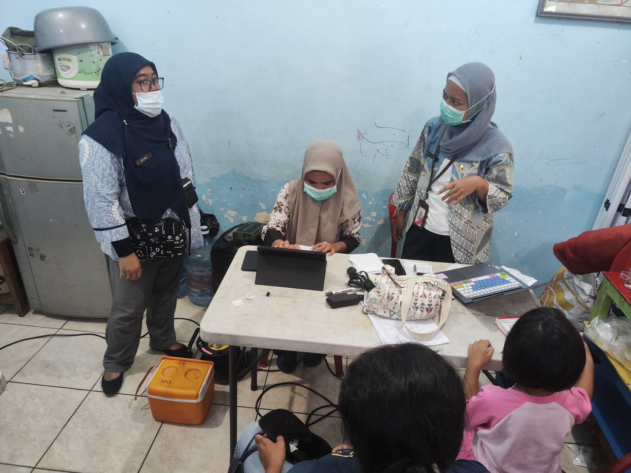 Tracing TB terintegrasi Cek Kesehatan Gratis (CKG) Kelurahan Sunter Agung 4