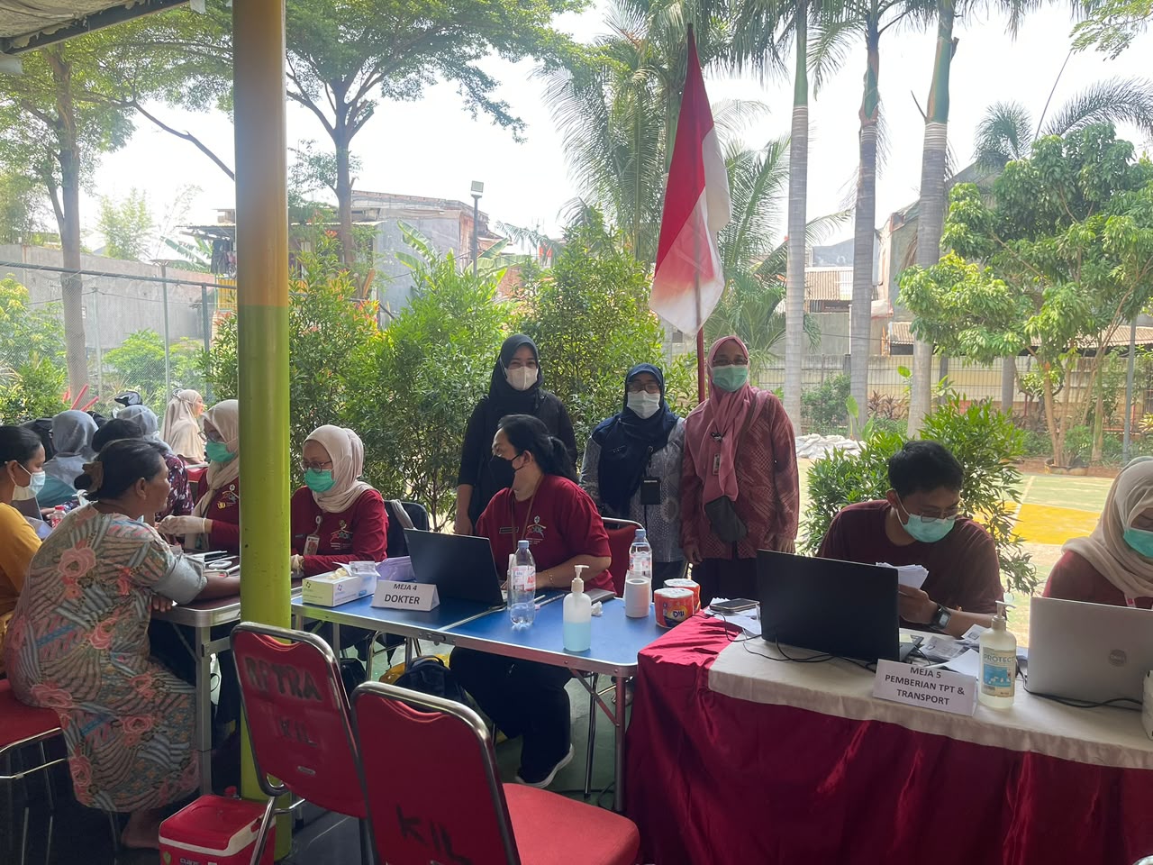 Tracing TB terintegrasi Cek Kesehatan Gratis (CKG) Kelurahan Sunter Agung 6
