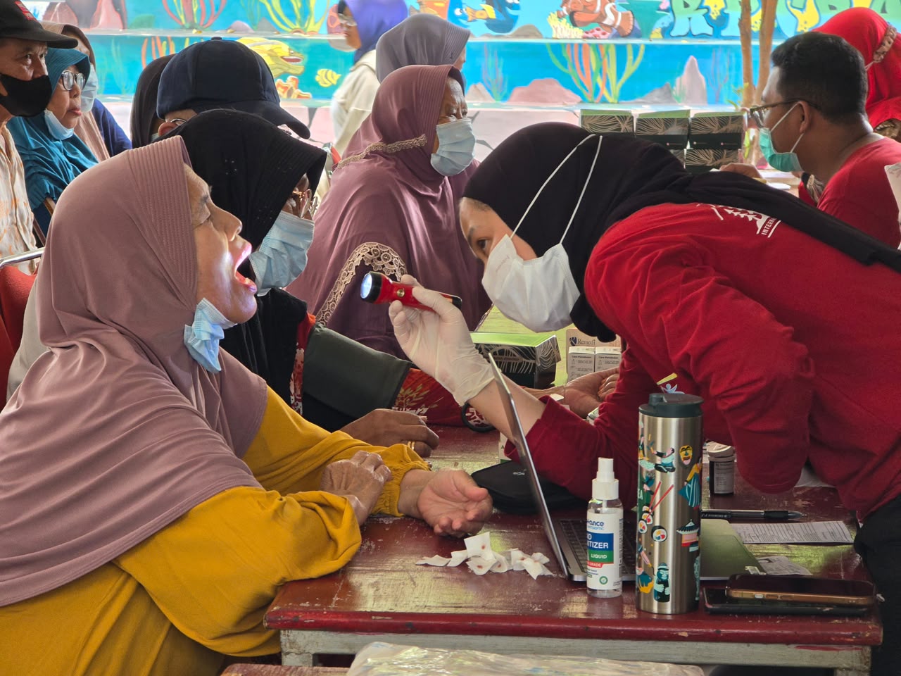 Tracing TB terintegrasi Cek Kesehatan Gratis (CKG) Kelurahan Sunter Agung 3