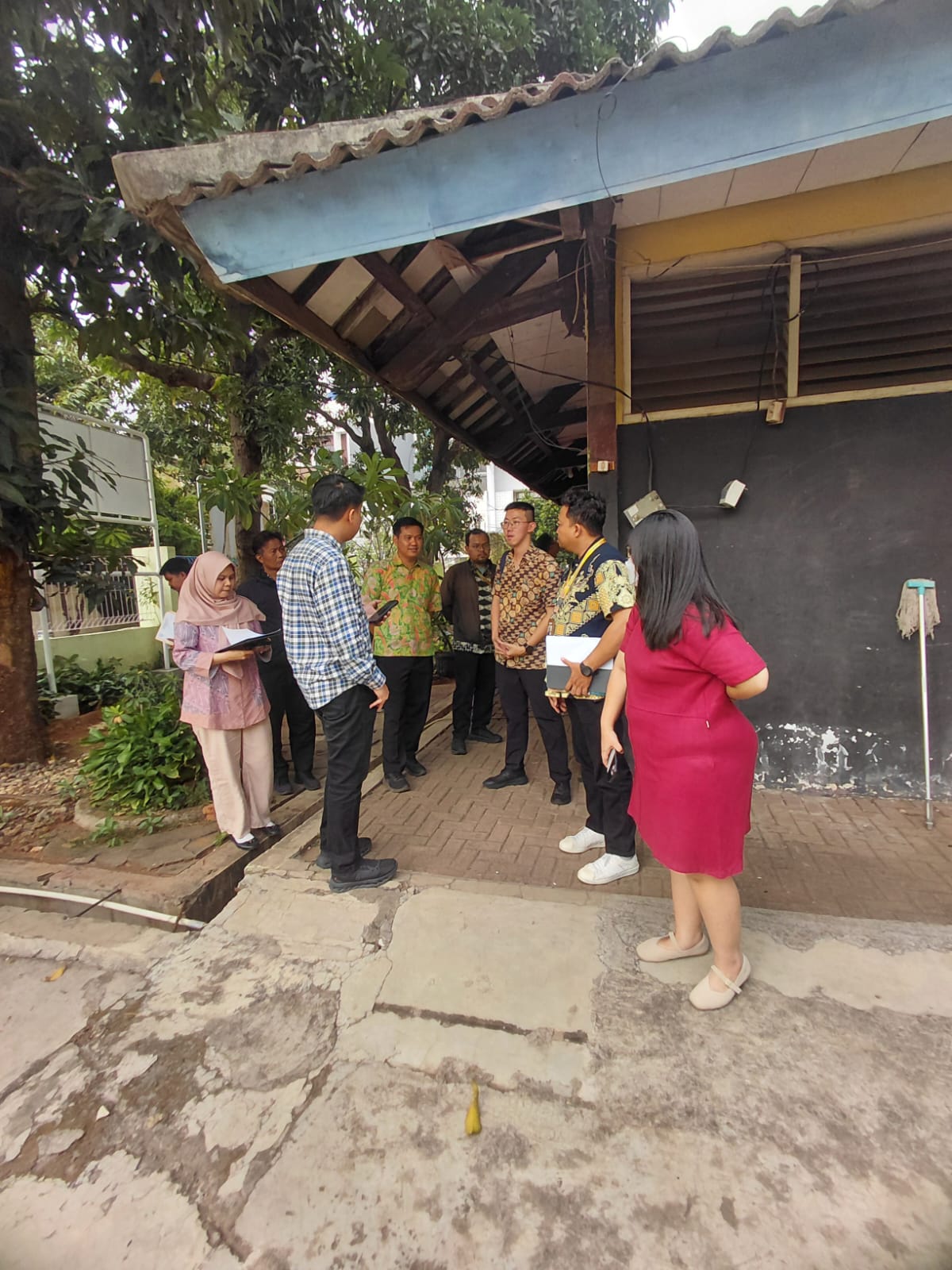 Peninjauan lapangan pemanfaatan BMD 1