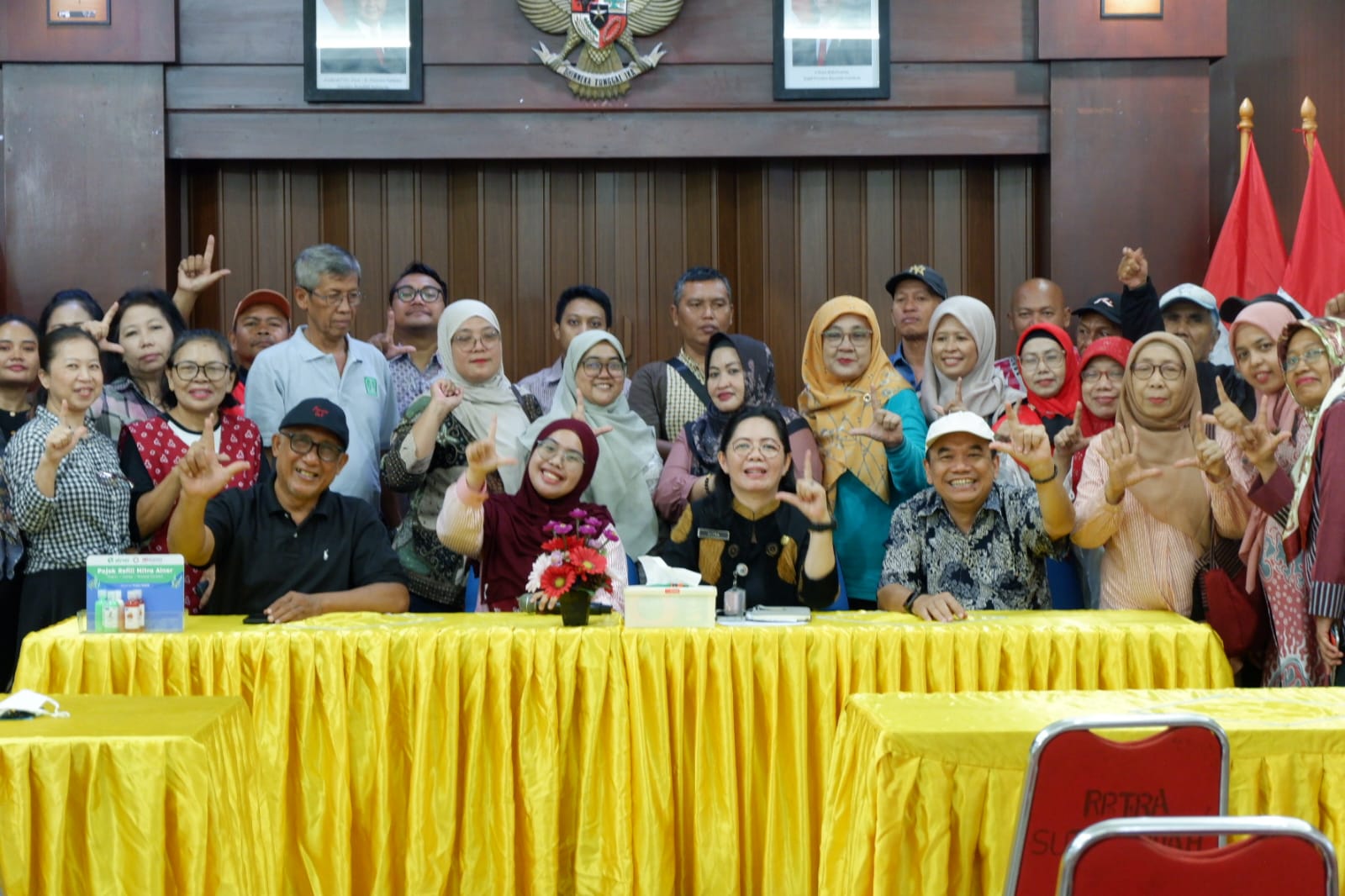 Sosialisasi pengurangan sampah kemasan sekali pakai di kelurahan sunter agung 4