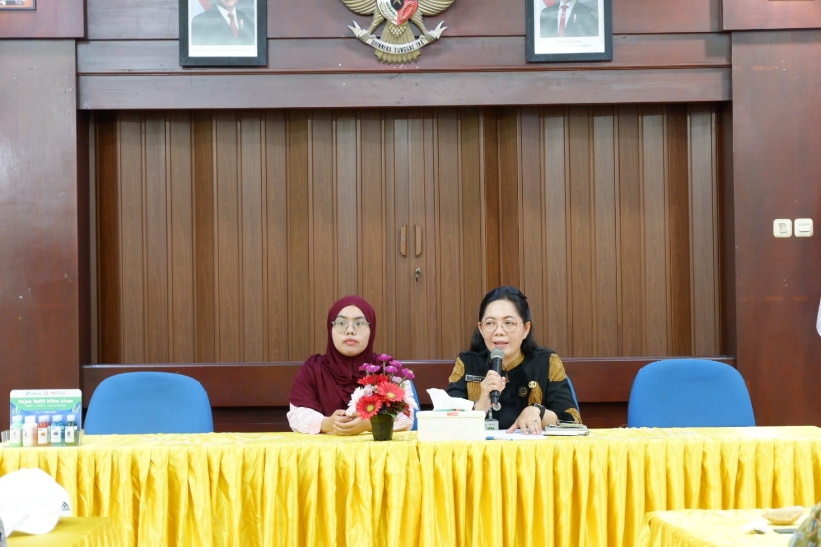 Sosialisasi pengurangan sampah kemasan sekali pakai di kelurahan sunter agung 1