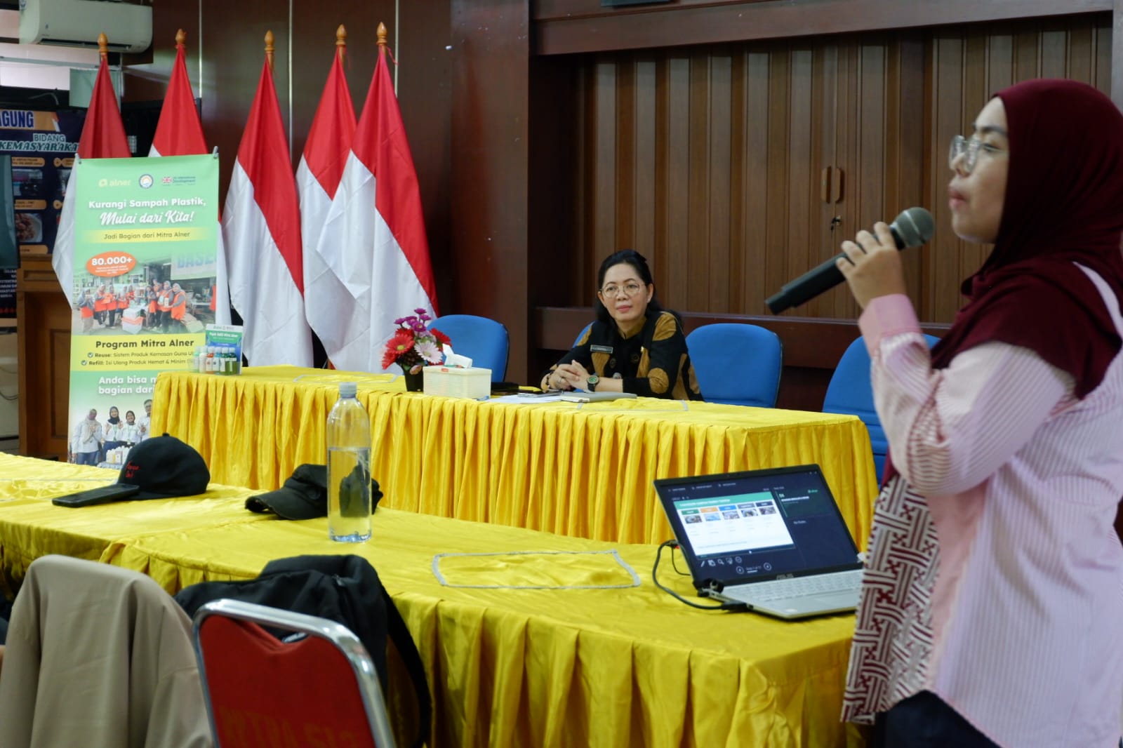 Sosialisasi pengurangan sampah kemasan sekali pakai di kelurahan sunter agung 3
