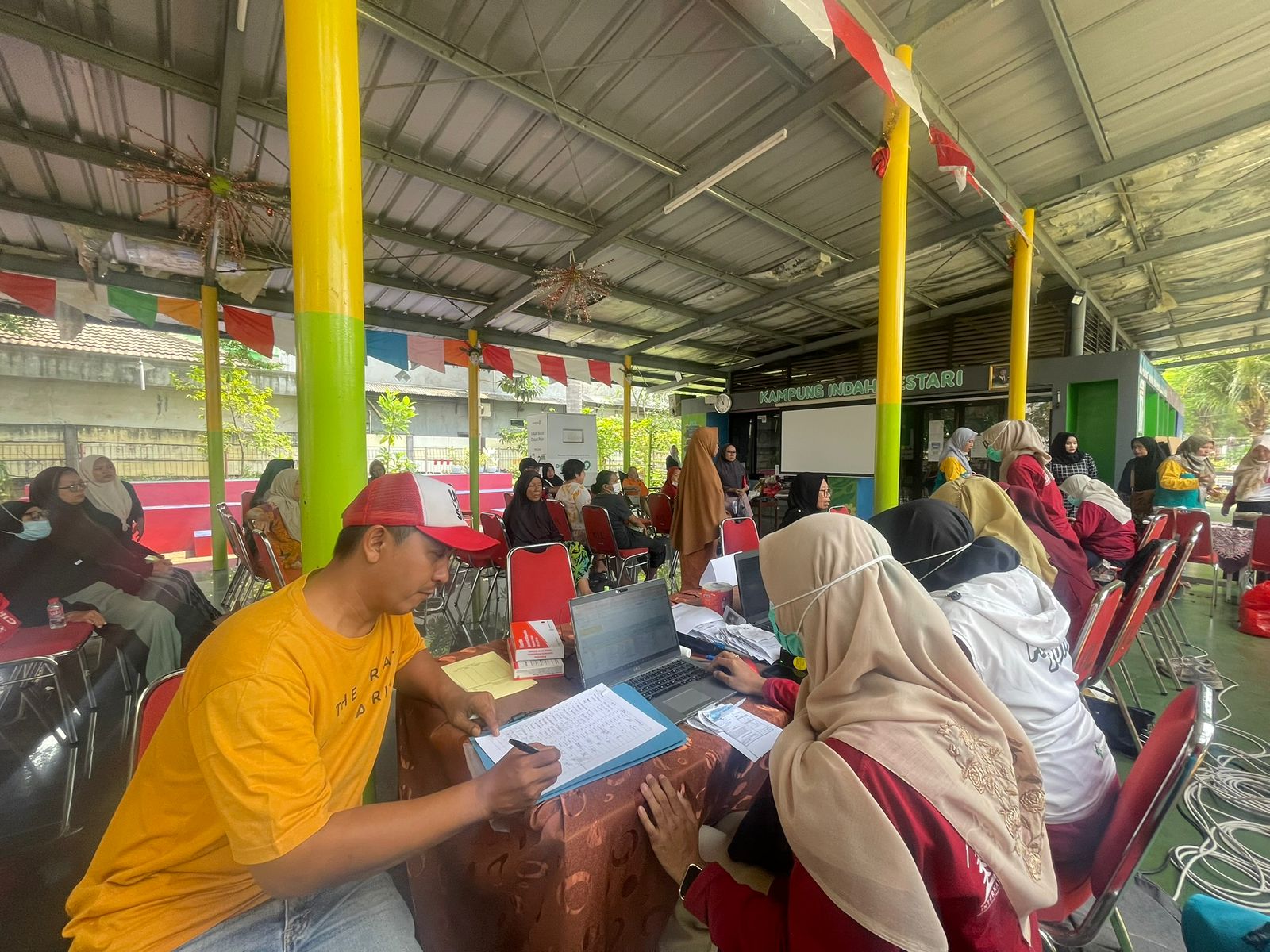 Pelaksanaan Tracing TB terintegrasi CKG RW.007 Kel. Sunter Agung 1
