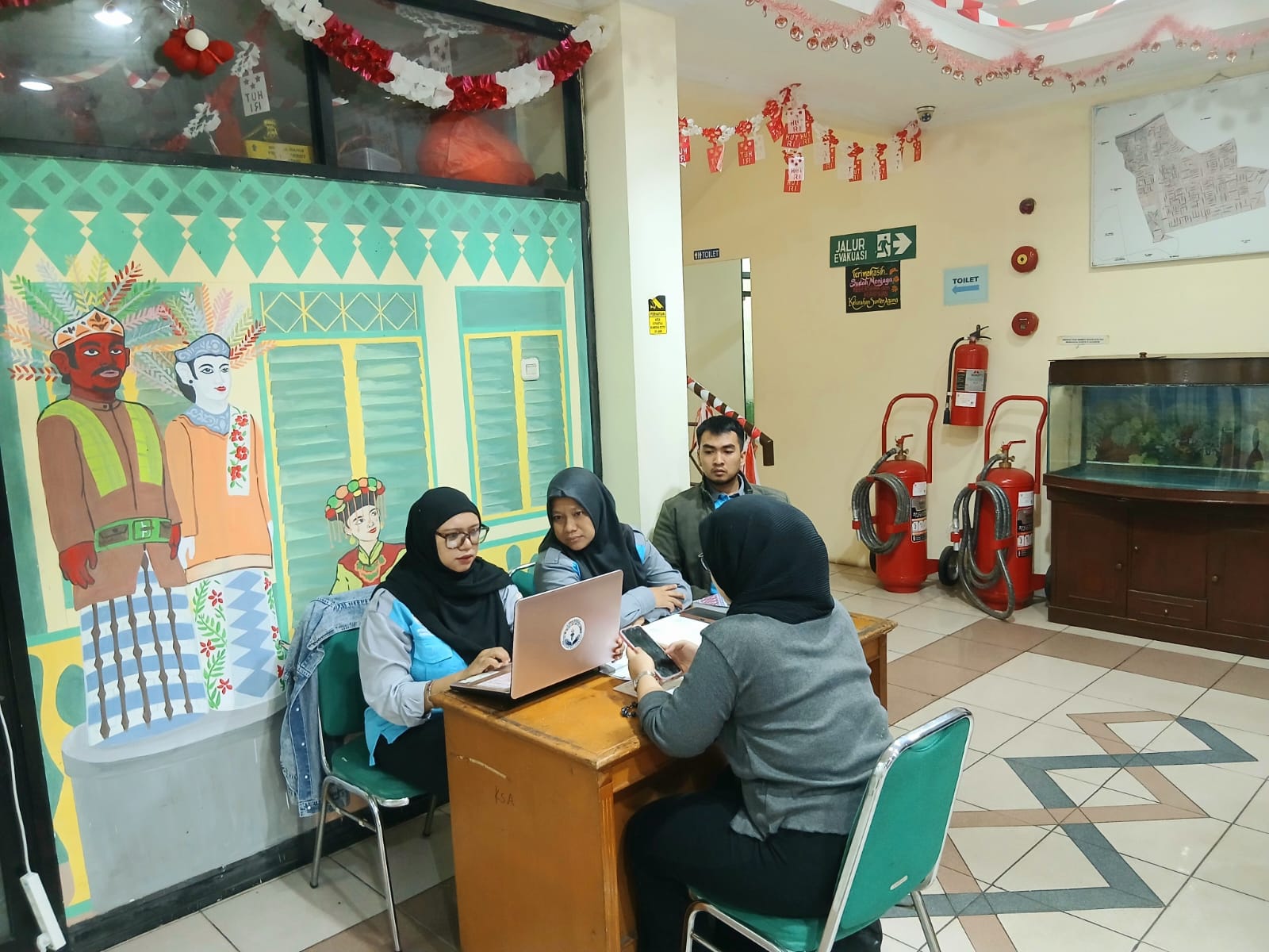 Posko Pengaduan Desil Kelurahan Sunter Agung 1