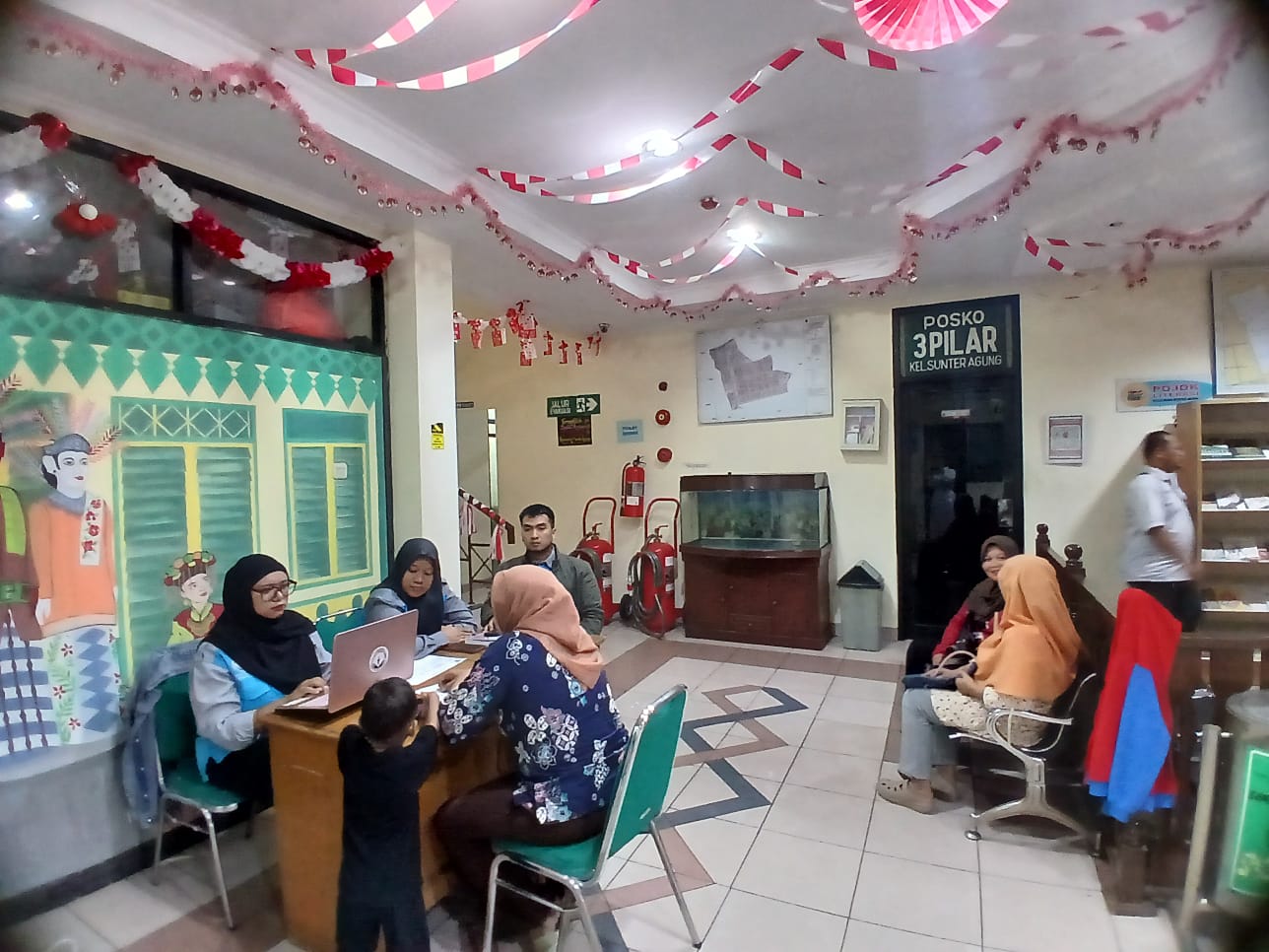 Posko Pengaduan Desil Kelurahan Sunter Agung 3