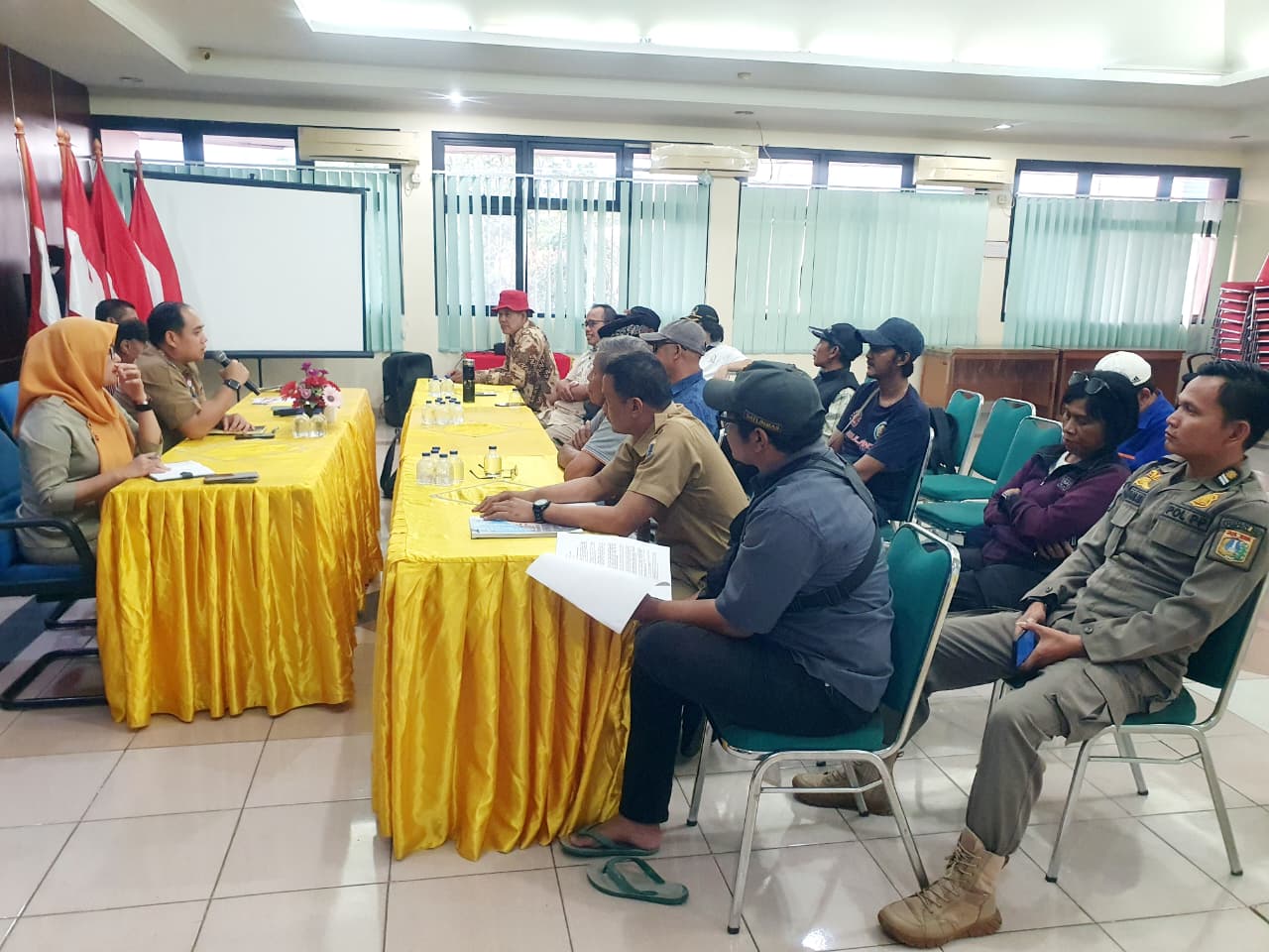rapat koordinasi keamanan dan ketertiban umum kelurahan sunter agung 2