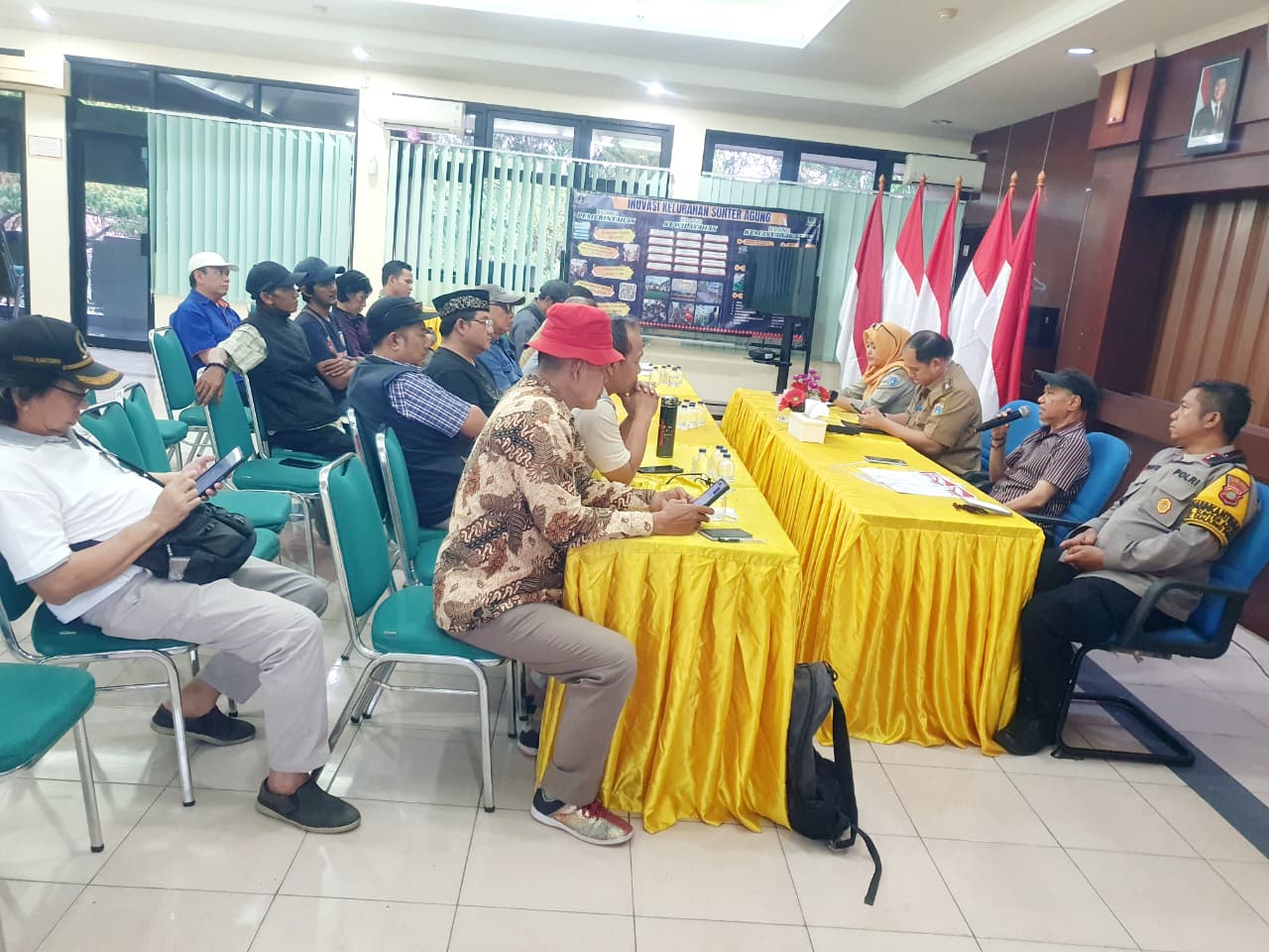 rapat koordinasi keamanan dan ketertiban umum kelurahan sunter agung 1