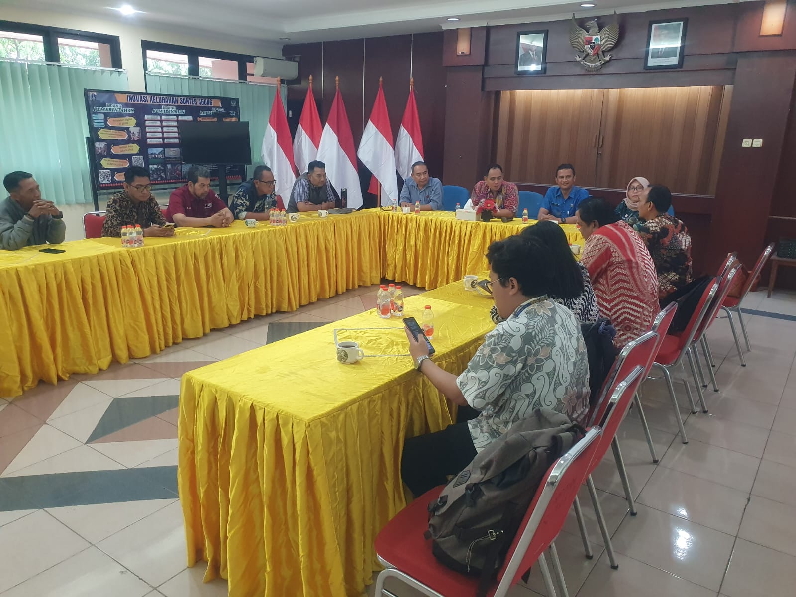 monev posbankum Kelurahan Sunter Agung 2