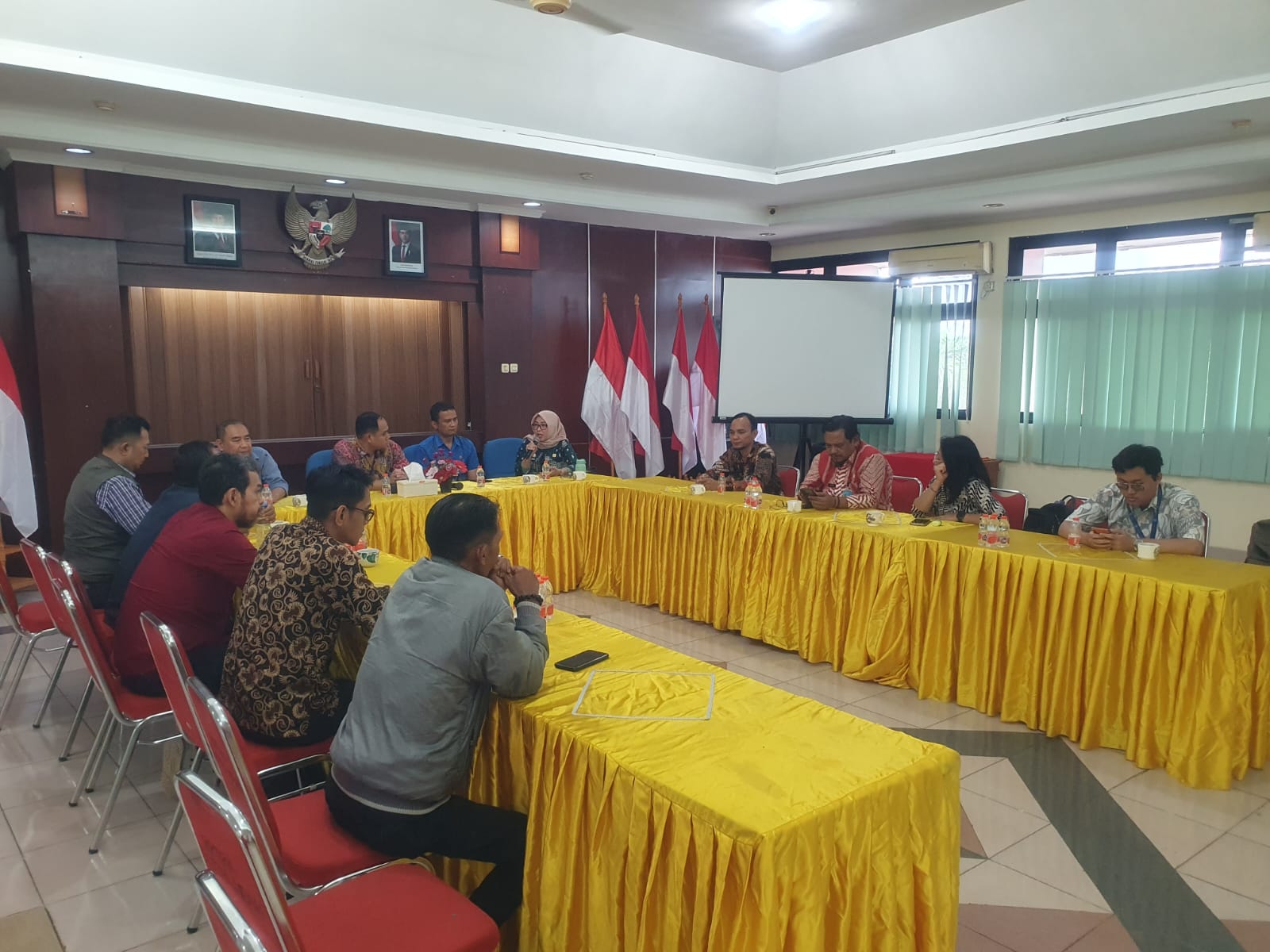 monev posbankum Kelurahan Sunter Agung 3