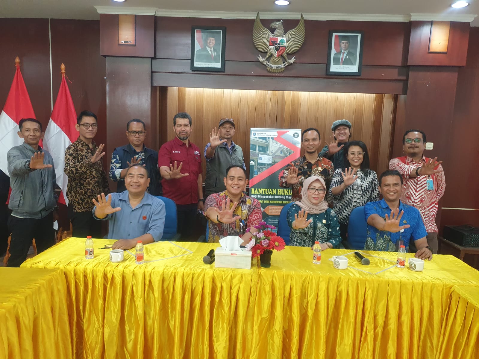 monev posbankum Kelurahan Sunter Agung 1