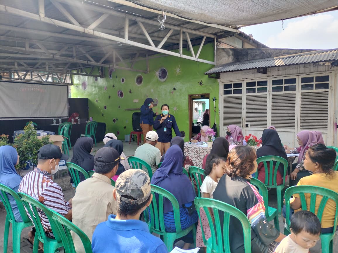 Kegiatan Pemeriksaan Tuberkulosis (TB) dan HIV oleh BBKK dan Pustu Kelurahan Tanjung Priok 2