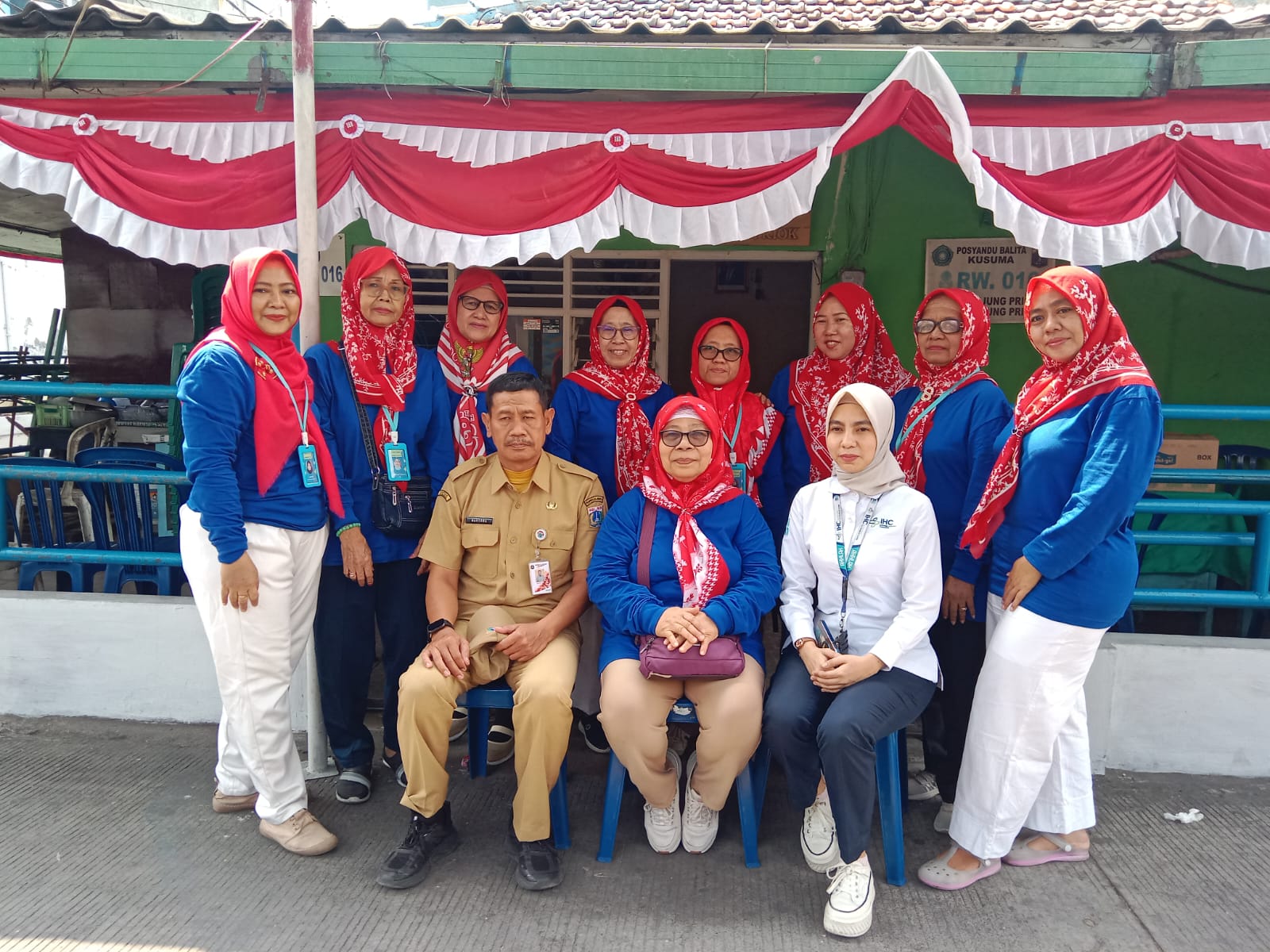 Monitoring Posyandu Balita dan Lansia di RW 07, RW 012, dan RW 016 Kelurahan Tanjung Priok 2