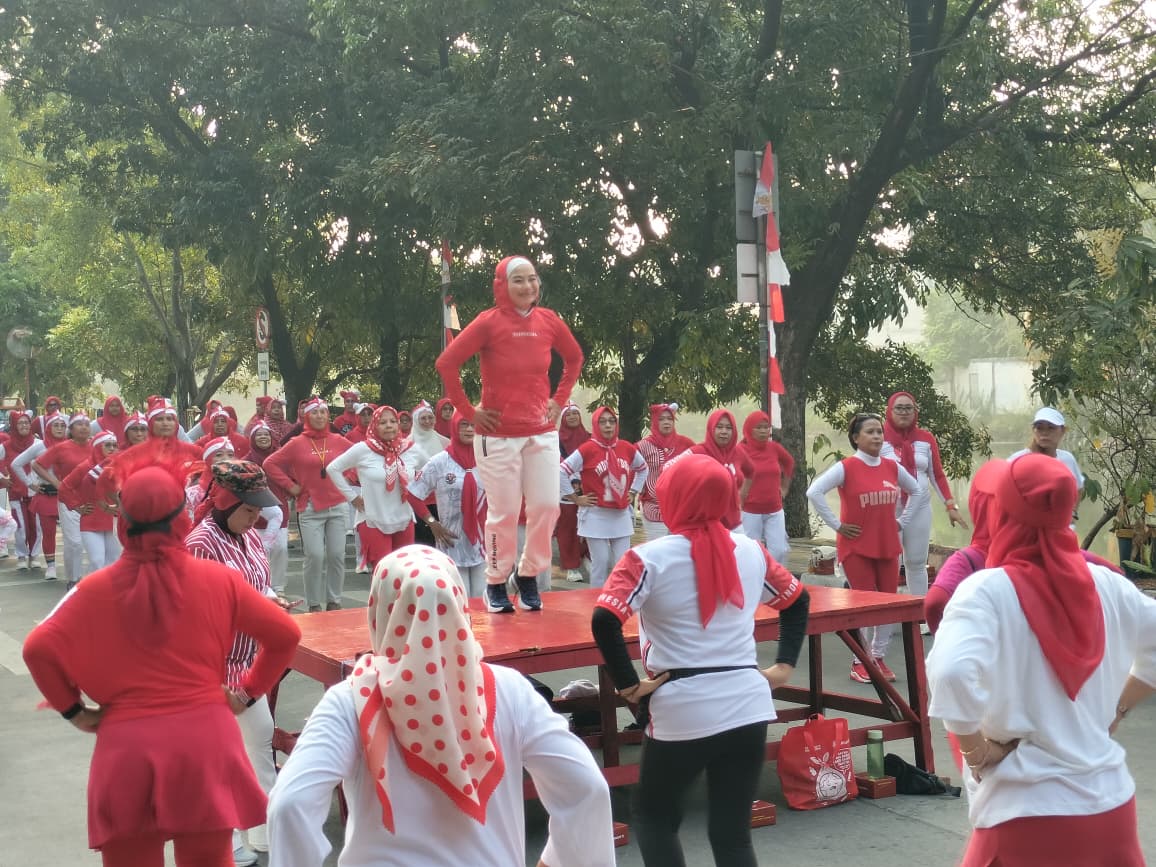 Gebyar Senam Merah Putih Kelurahan Tanjung Priok 6