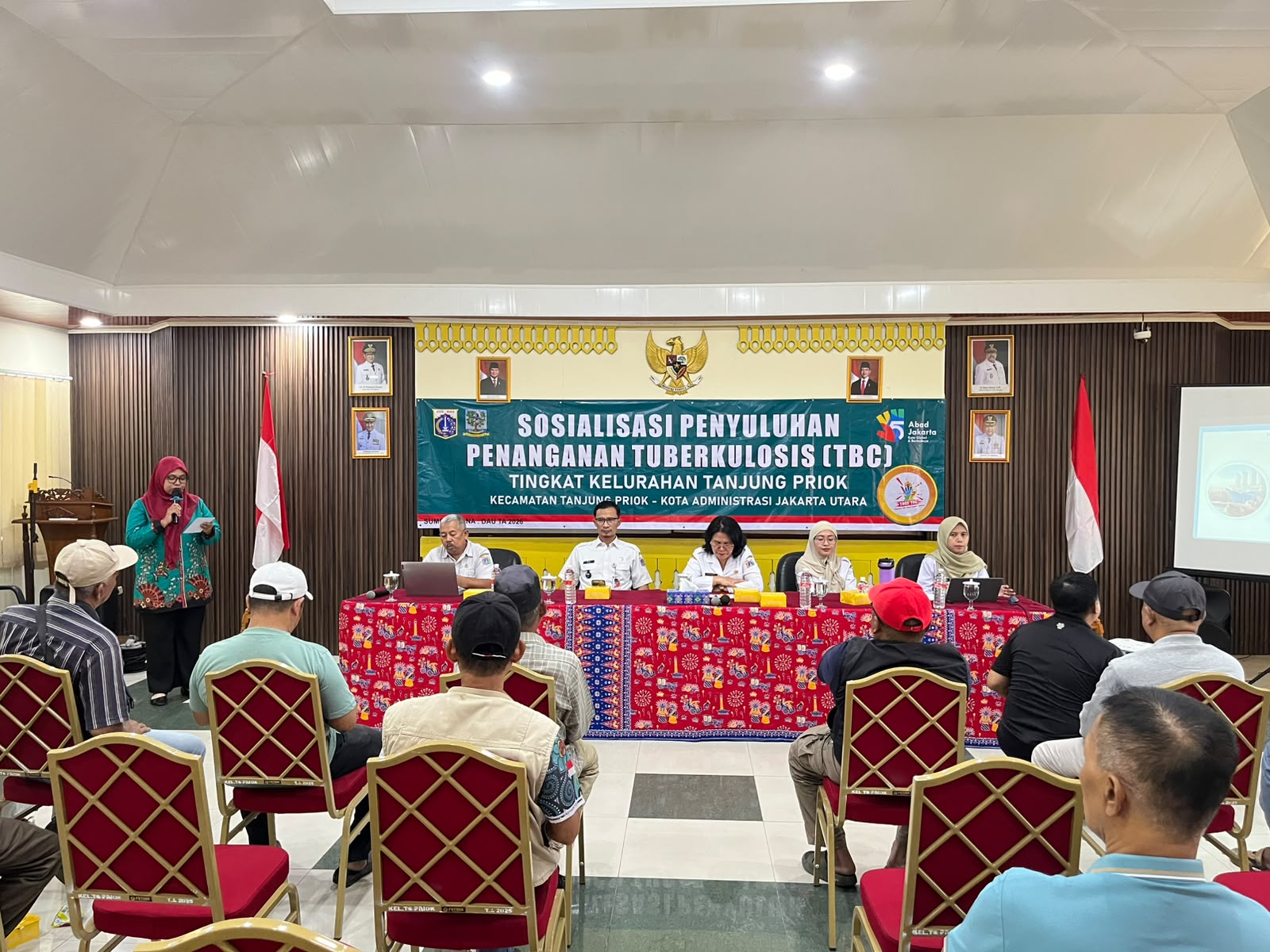 Kegiatan Penyuluhan Penanganan Tuberkulosis (TBC) Tingkat Kelurahan Tanjung Priok 2