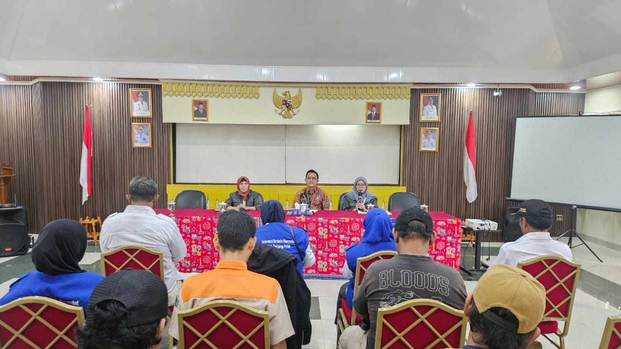Rapat Tim Agen Pemulihan (AP) Operasional Unit IBM Kelurahan Tanjung Priok 1
