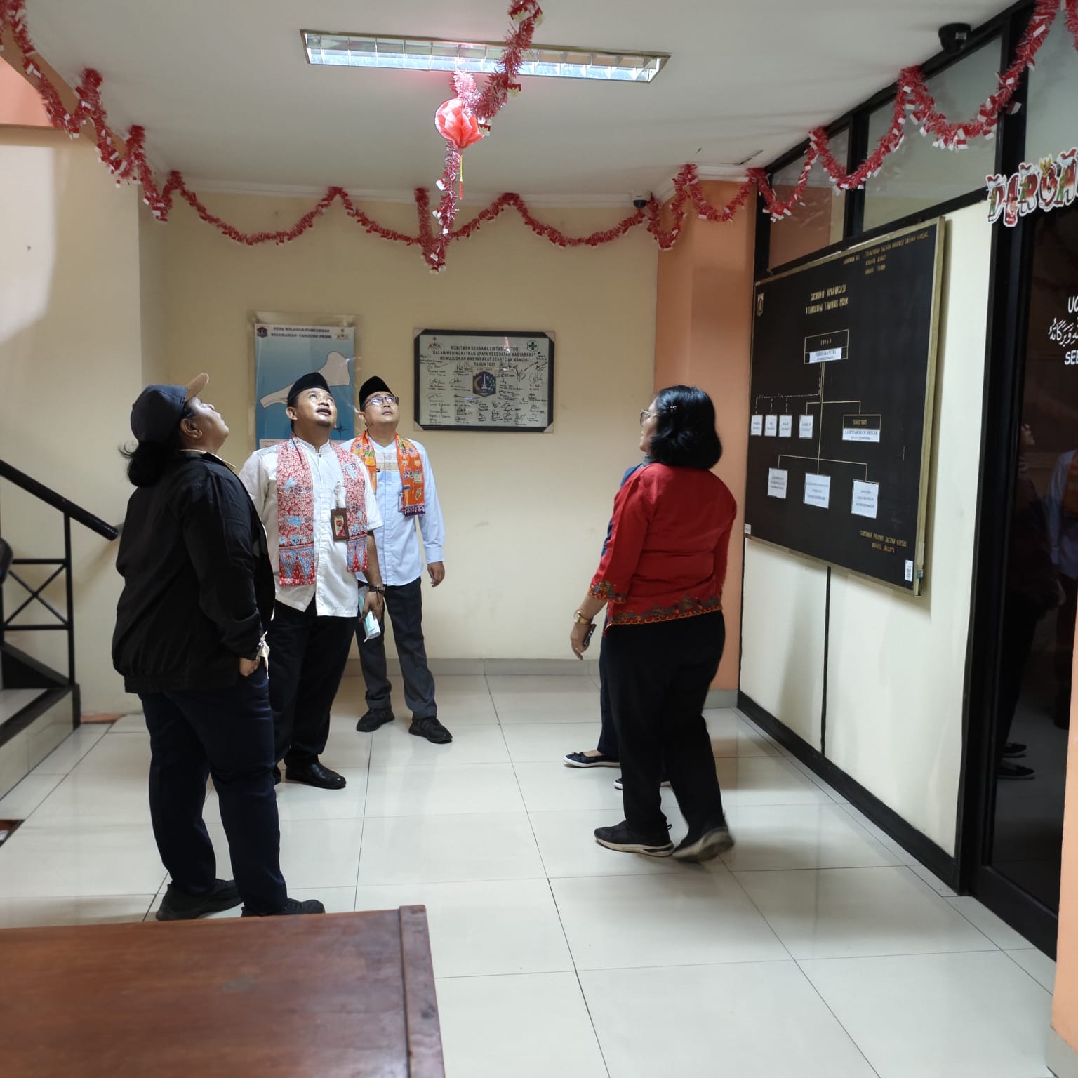 Penilaian Lomba Menghias Kantor di Kelurahan Tanjung Priok 2