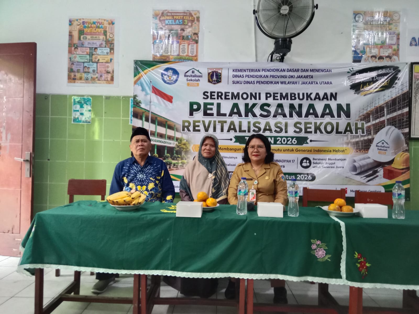 Seremoni Pembukaan Revitalisasi Sekolah SDS Muhammadiyah 17 di Wilayah Kelurahan Tanjung Priok 4
