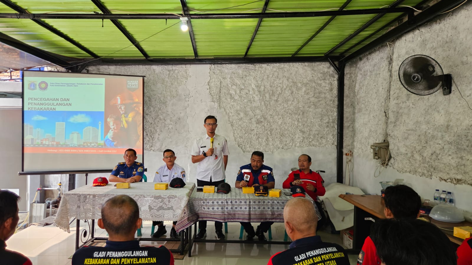 Gladi Penanggulangan Kebakaran dan Penyelamatan pada Bangunan menengah/rendah dan kawasan pemukiman 5