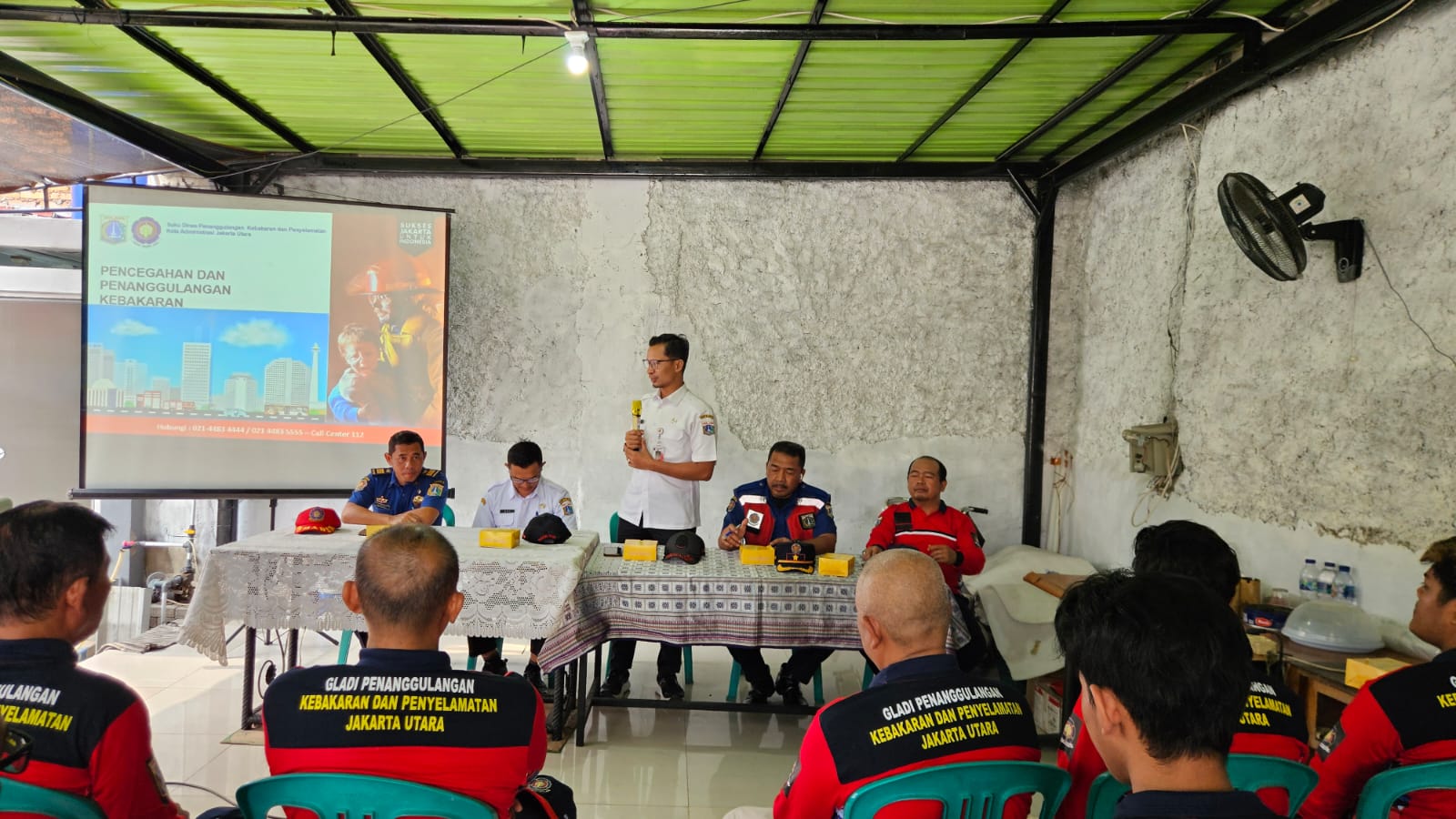 Gladi Penanggulangan Kebakaran dan Penyelamatan pada Bangunan menengah/rendah dan kawasan pemukiman 4
