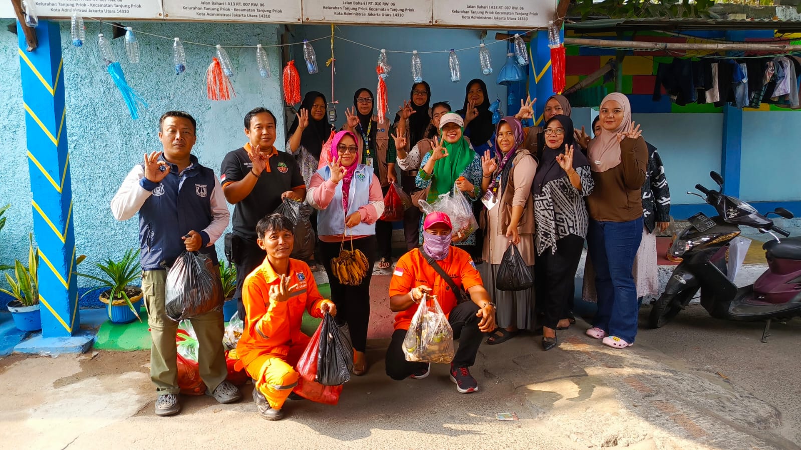 Monitoring Gerakan Pilah Sampah di Wilayah Kelurahan Tanjung Priok 3