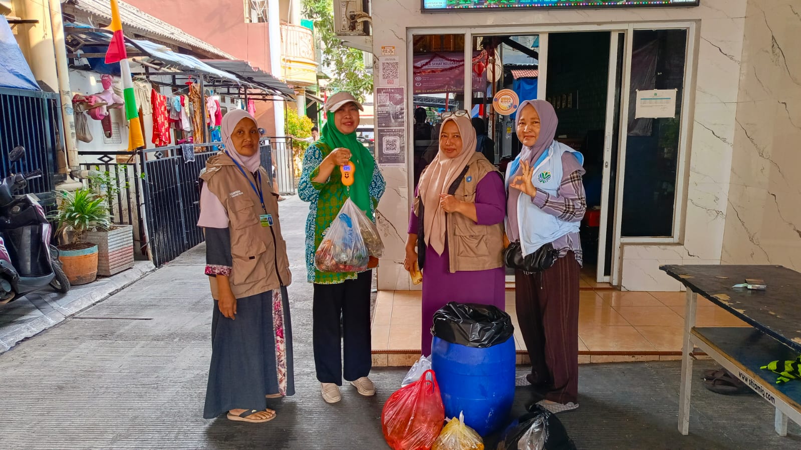 Monitoring Gerakan Pilah Sampah di Wilayah Kelurahan Tanjung Priok 1
