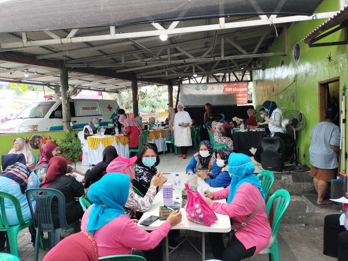 Monitoring Kegiatan Tracing TB Terintergrasi CKG di wilayah RW. 012 Kelurahan Tanjung Priok 3