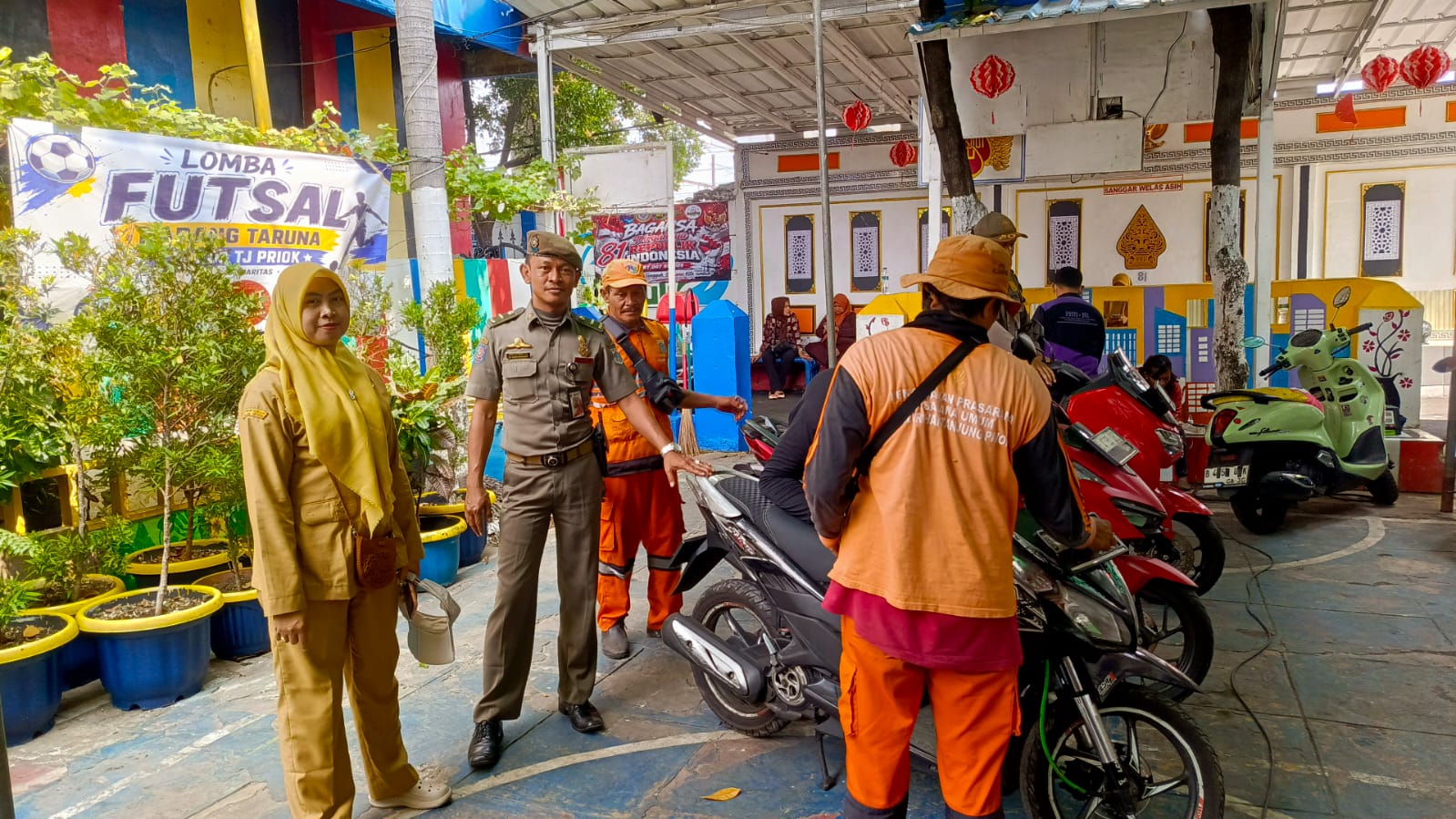 Kegiatan Uji Emisi Kendaraan dalam Mendukung Program ProKlim RW 09 Kelurahan Tanjung Priok 2