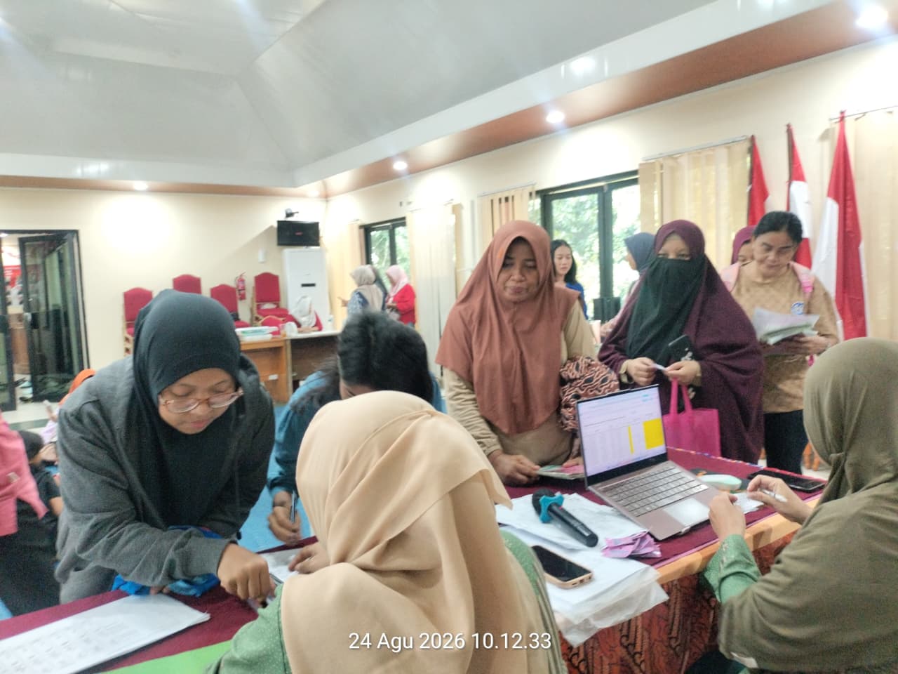 Kegiatan PMT Lokal di Aula Kantor Kelurahan Tanjung Priok 2
