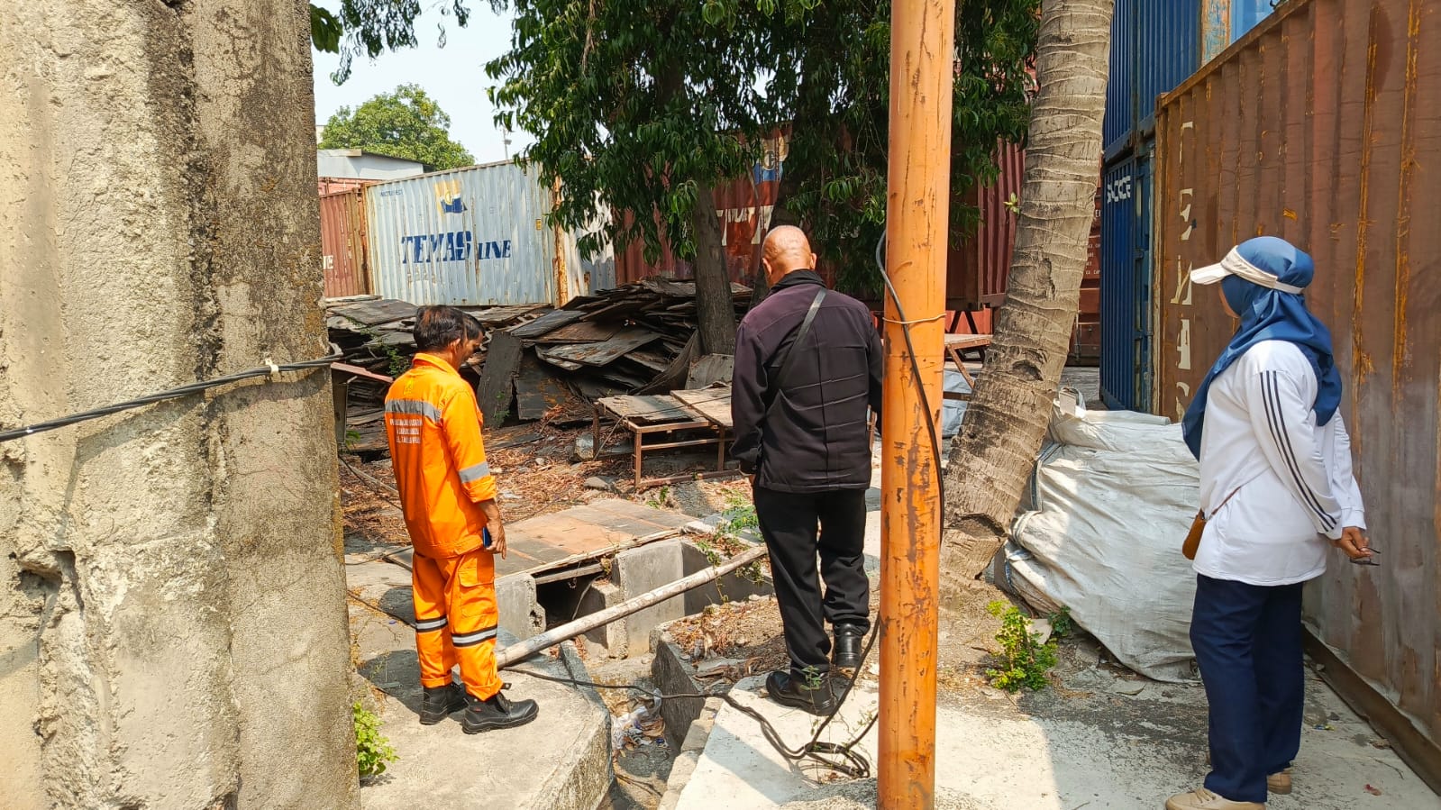 Monitoring Saluran dalam PT Tempuran Mas (TEMAS) 1